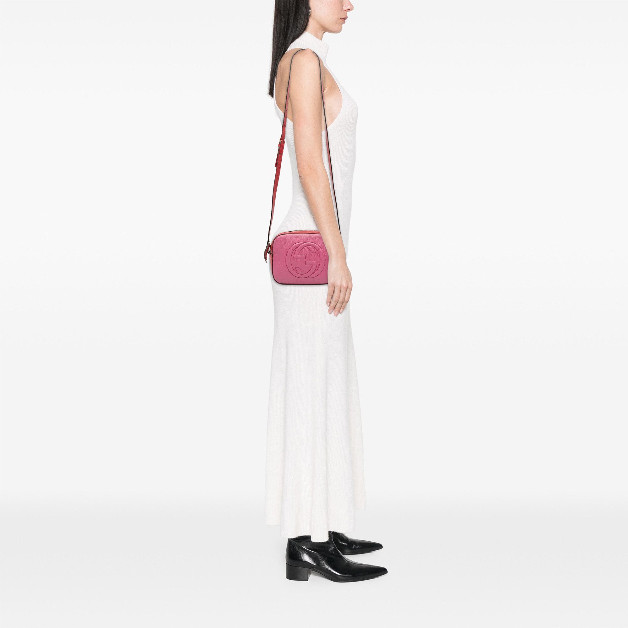 Gucci Gucci Small Bicolor Leather Soho Disco Crossbody Size ONE SIZE - 10 Thumbnail