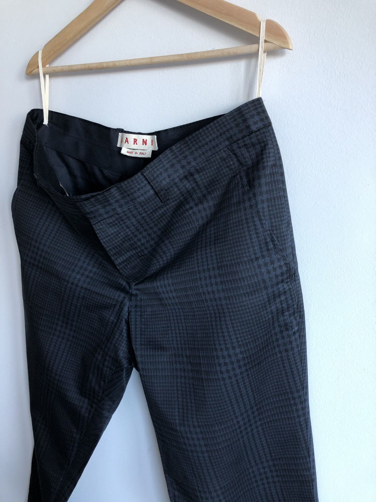 image of Marni Checked Trousers, Men's (Size 36)