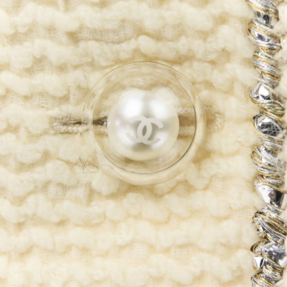 Chanel Chanel Chanel Coco Mark Button Tweed 2way Set Others Suits DUTY FREE for USA Size ONE SIZE - 6 Thumbnail
