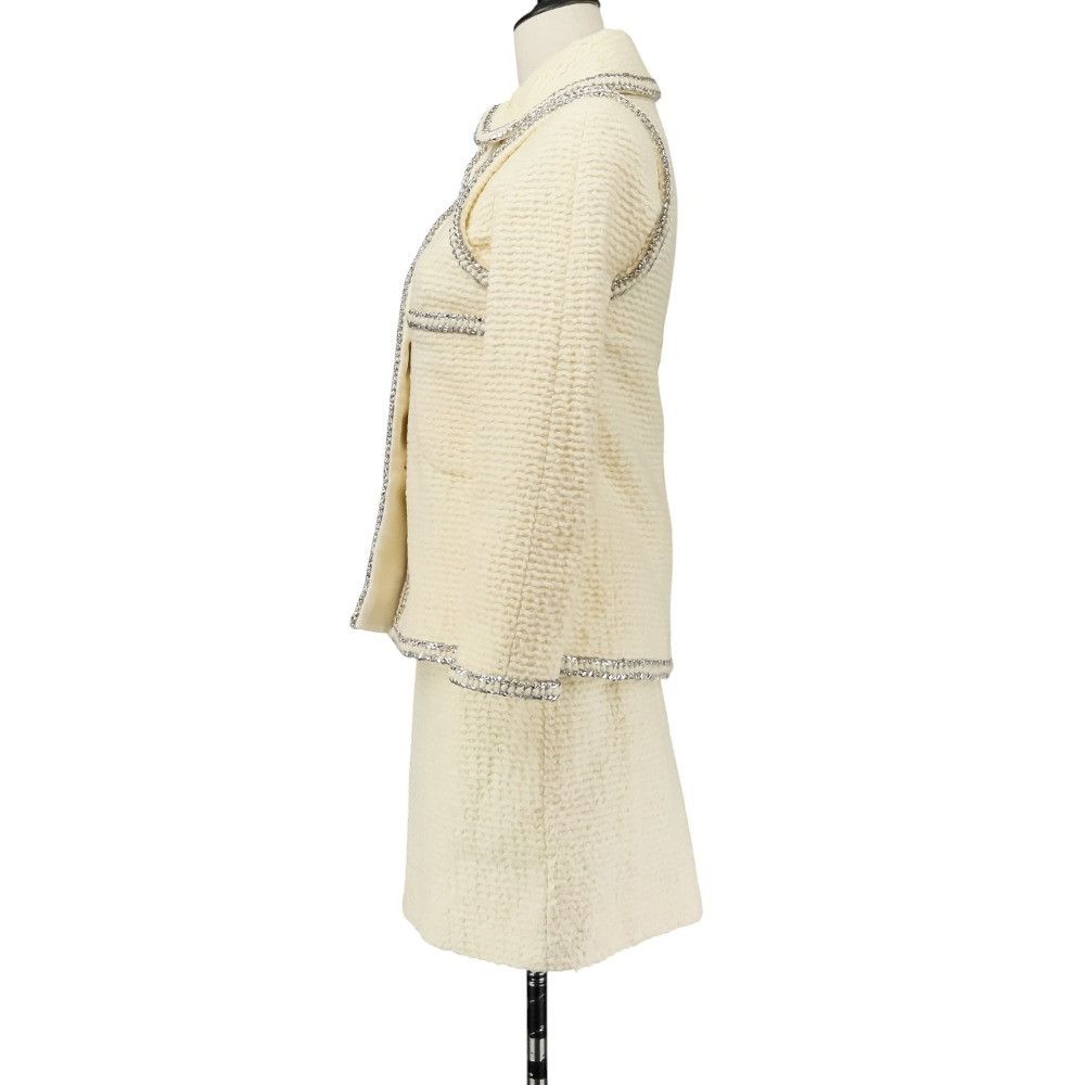 Chanel Chanel Chanel Coco Mark Button Tweed 2way Set Others Suits DUTY FREE for USA Size ONE SIZE - 2 Thumbnail