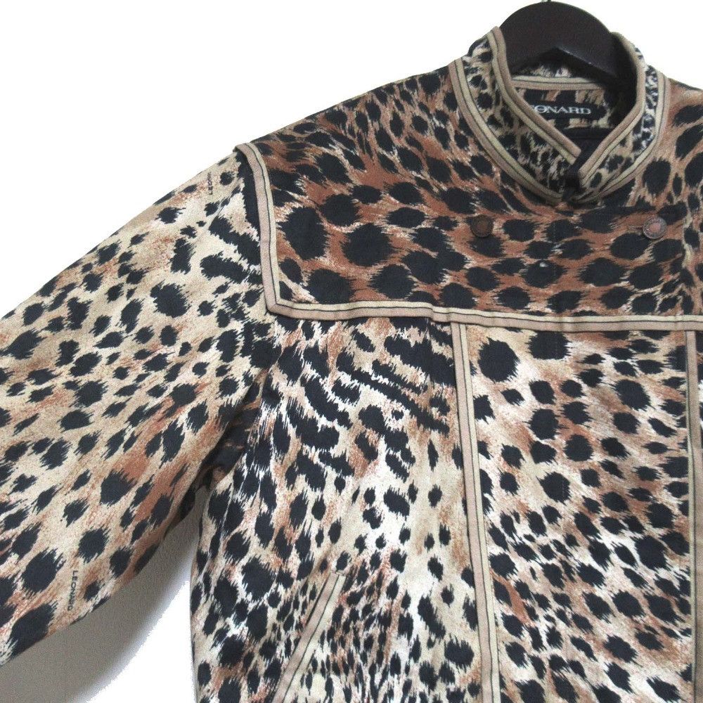 Other Other LEONARD FASHION Leopard Jacket Others Outerwear DUTY FREE for USA Size ONE SIZE - 3 Thumbnail
