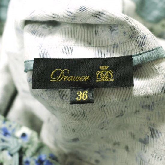 Other Other Drawer PRE2 Cotton Silk Dress Cotton Dresses 6526-299-1463 DUTY FREE for USA Size ONE SIZE - 4 Thumbnail
