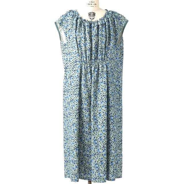 Other Other Drawer PRE2 Cotton Silk Dress Cotton Dresses 6526-299-1463 DUTY FREE for USA Size ONE SIZE - 3 Thumbnail