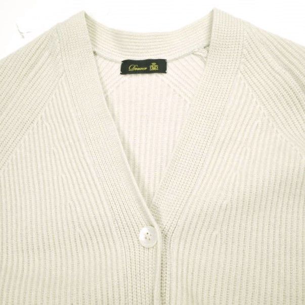 Other Other Drawer 9G Azé Wool Cashmere Long Cardigan Knitwear Others Tops 6515-105-0422 DUTY FREE for USA Size ONE SIZE - 5 Thumbnail