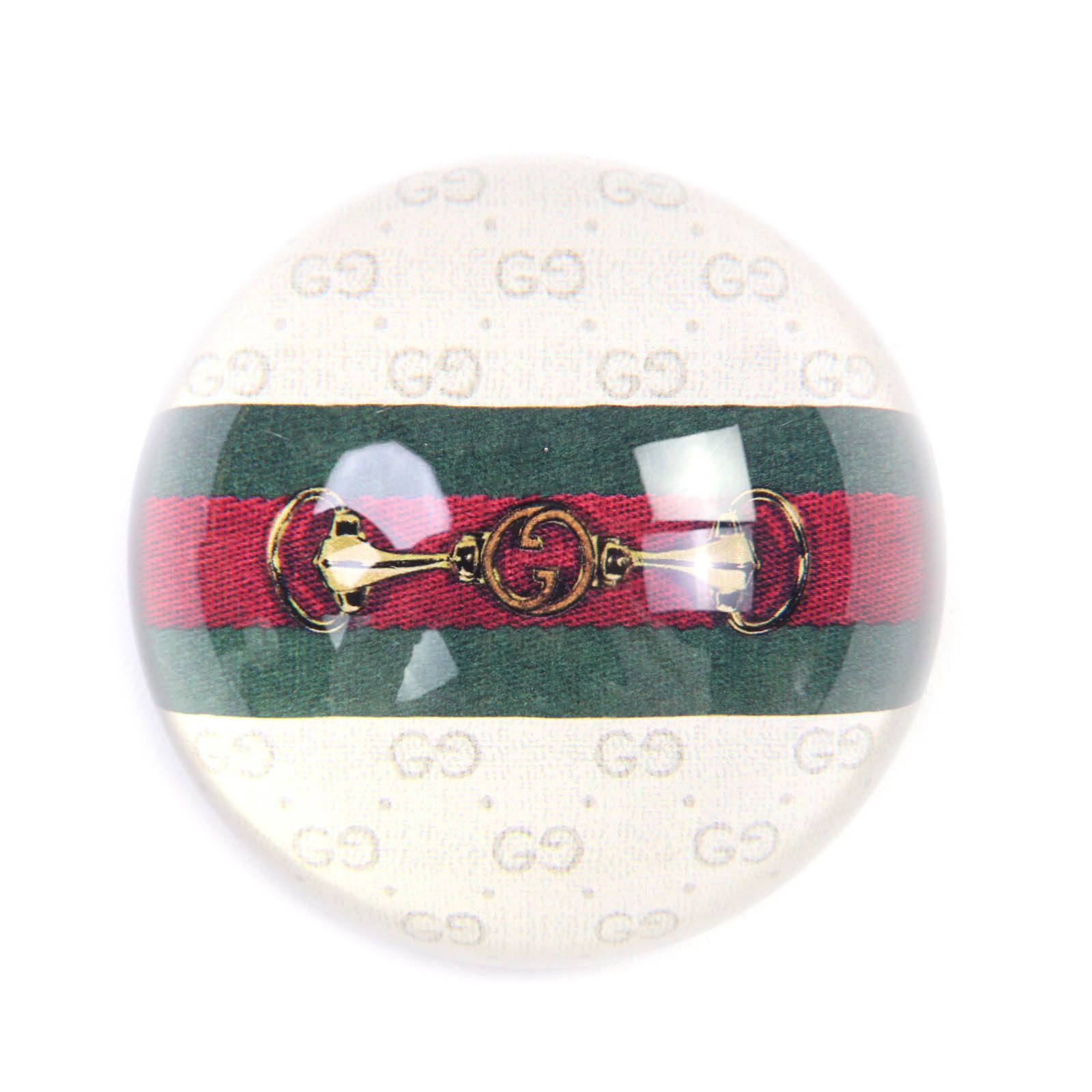 Gucci Gucci Gucci Horsebit Sherry Line Interlocking G Glass Paperweight Glass Other DUTY FREE for USA Size ONE SIZE - 5 Thumbnail