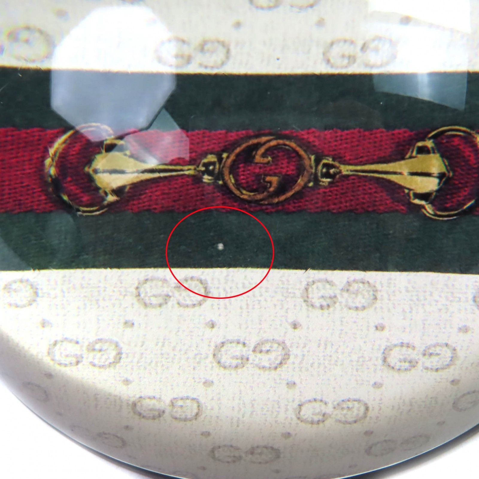 Gucci Gucci Gucci Horsebit Sherry Line Interlocking G Glass Paperweight Glass Other DUTY FREE for USA Size ONE SIZE - 8 Thumbnail
