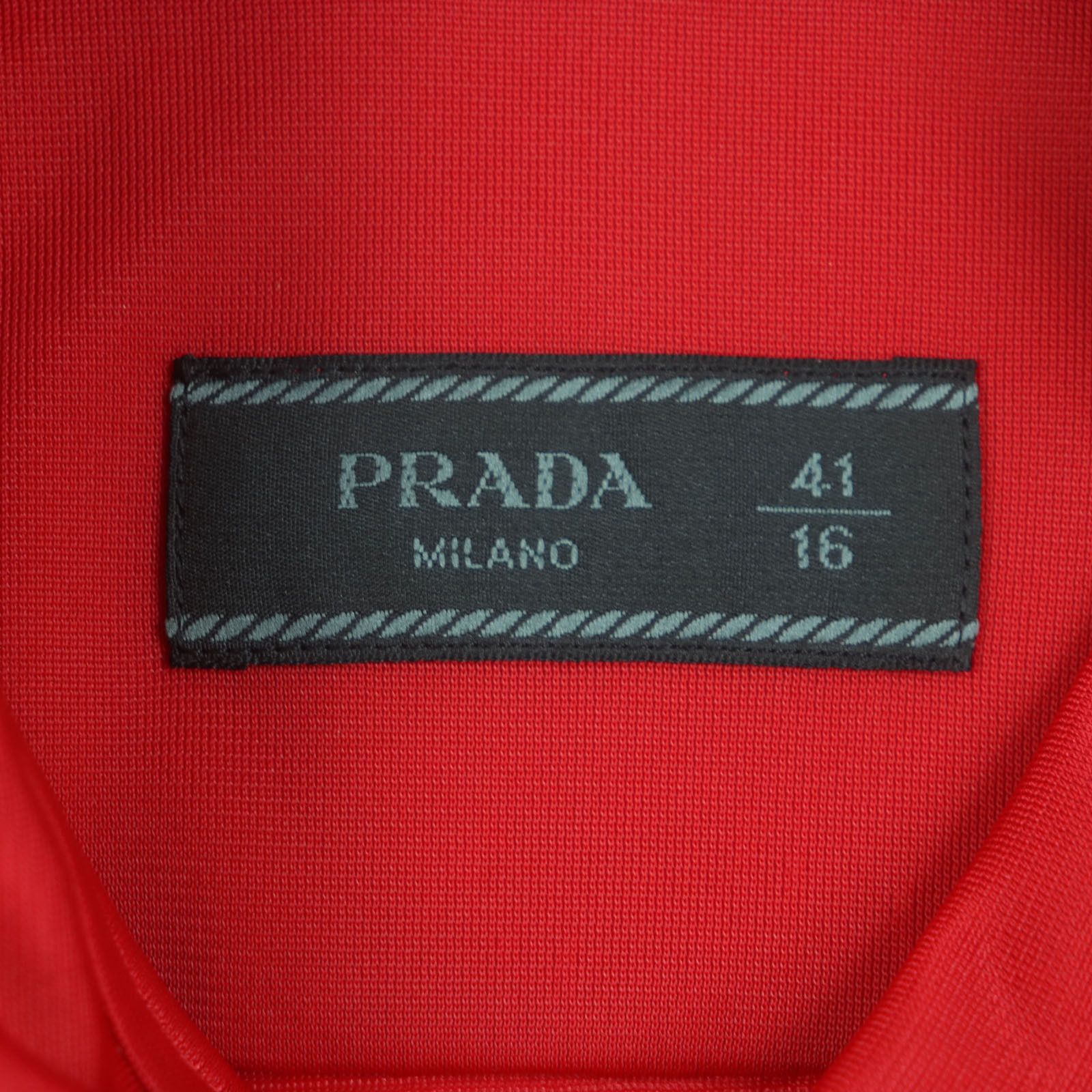 Prada Prada Prada Long Sleeve Shirt Polyamide Shirt Plastic Dress Shirt DUTY FREE for USA Size ONE SIZE - 5 Thumbnail