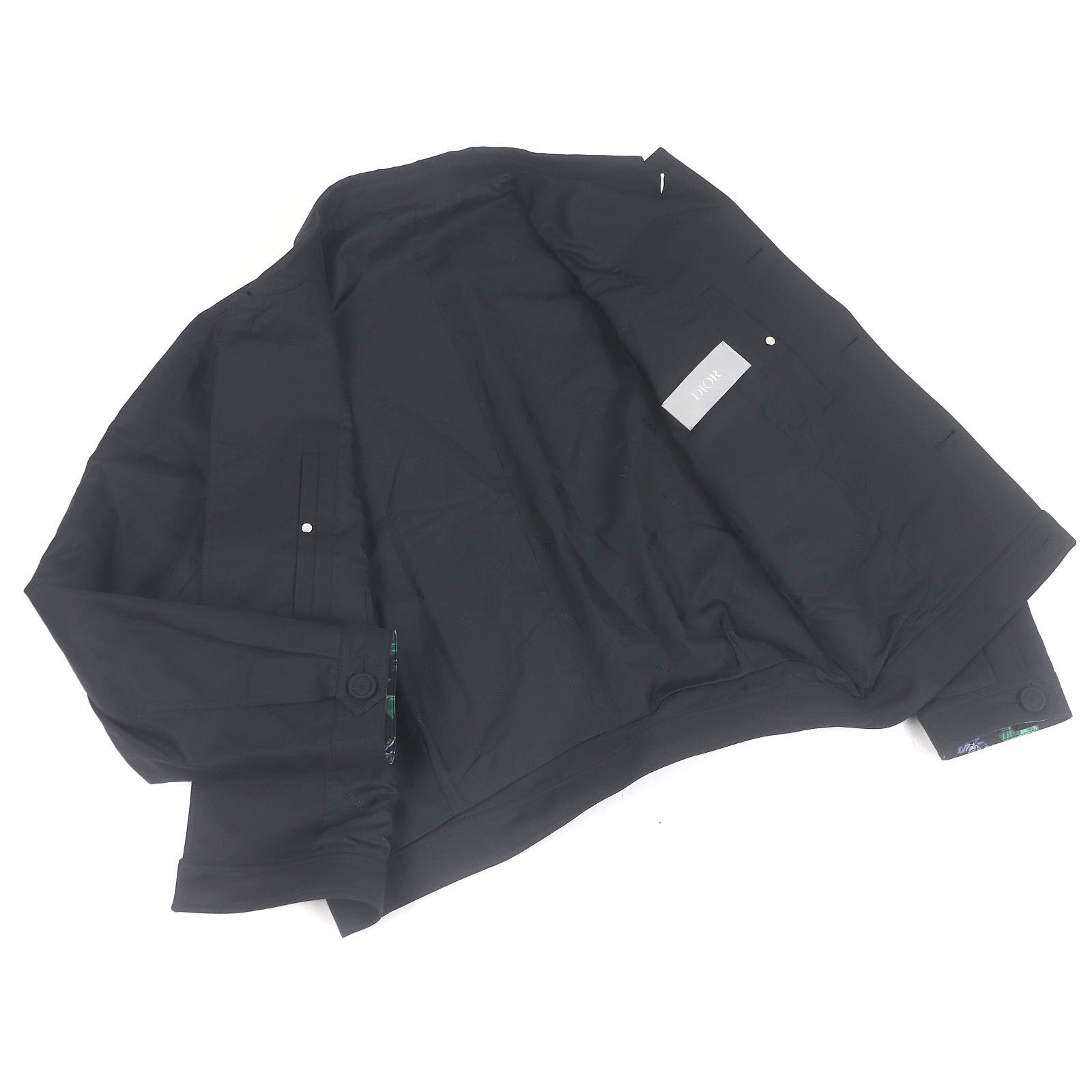 Dior Dior Dior Blouson Jardin Capsule Collection Logo Embroidered Jacket Others Outerwear 293C440A4451 DUTY FREE for USA Size ONE SIZE - 3 Thumbnail