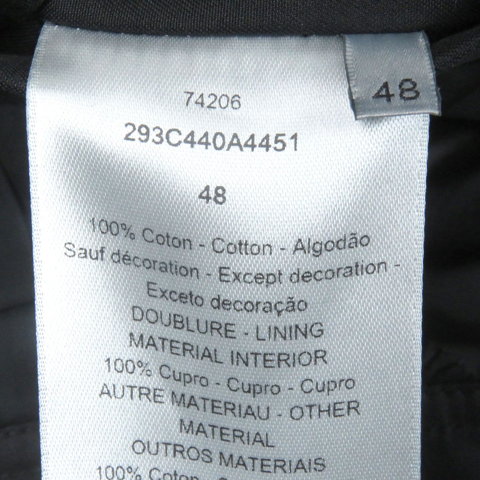Dior Dior Dior Blouson Jardin Capsule Collection Logo Embroidered Jacket Others Outerwear 293C440A4451 DUTY FREE for USA Size ONE SIZE - 8 Thumbnail