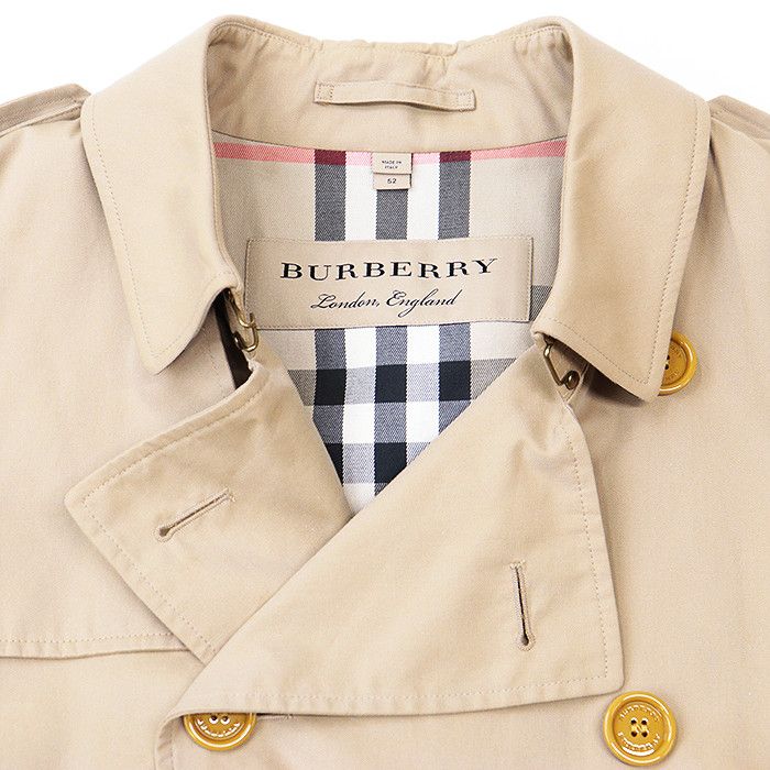 Burberry Burberry Burberry London THE KENSINGTON Cotton Trench Coat Cotton Outerwear DUTY FREE for USA Size ONE SIZE - 12 Thumbnail
