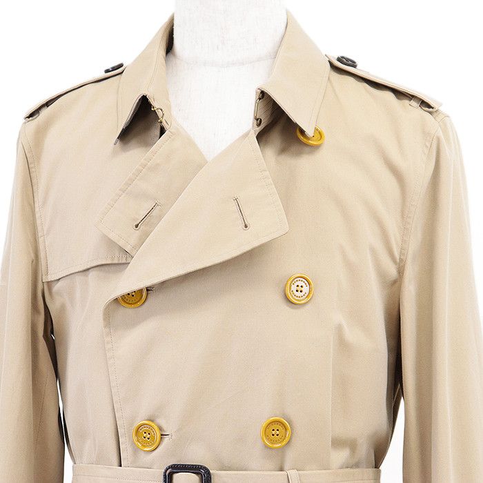 Burberry Burberry Burberry London THE KENSINGTON Cotton Trench Coat Cotton Outerwear DUTY FREE for USA Size ONE SIZE - 2 Thumbnail