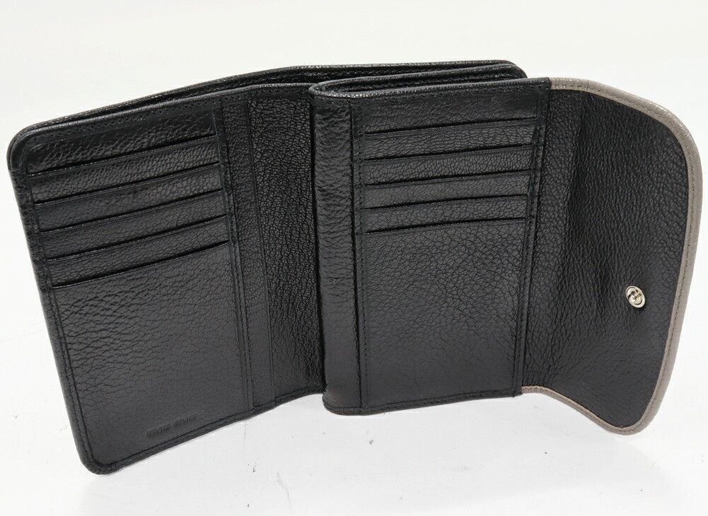 Miu Miu Miu Miu Miu Miu Madras Lamb Leather Wallet Leather Short Wallet 5M1225 DUTY FREE for USA Size ONE SIZE - 3 Thumbnail