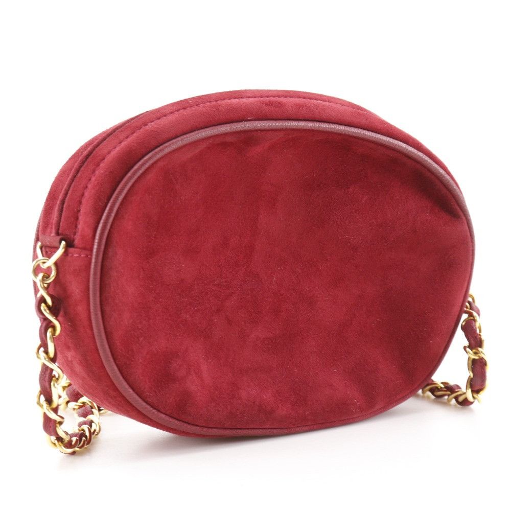Chanel Chanel Chanel Coco Mark Suede Chain Shoulder Bag Suede Shoulder Bag DUTY FREE for USA Size ONE SIZE - 3 Thumbnail