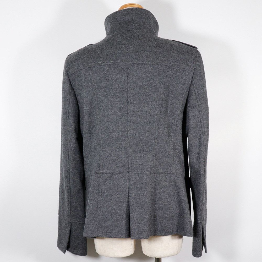 Burberry Burberry Burberry Wool Outerwear Leather Outerwear B2E03-248-07 DUTY FREE for USA Size ONE SIZE - 3 Thumbnail