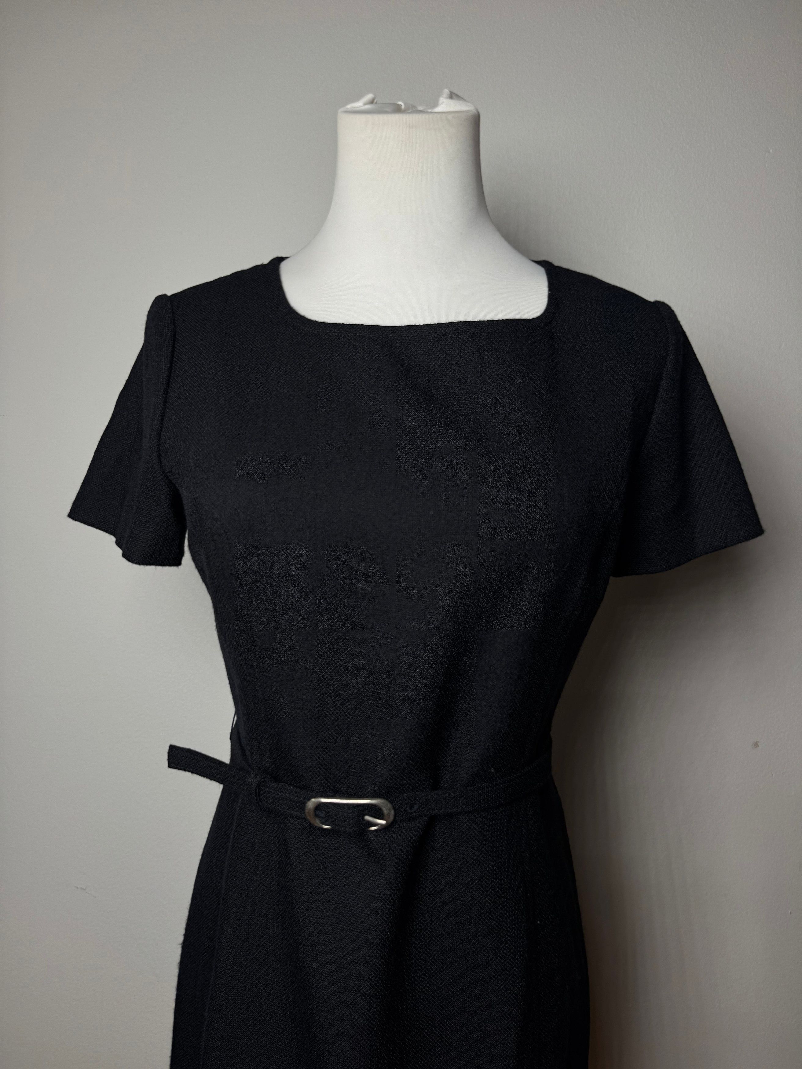 Courreges Vintage Dress Black 36/S Size S / US 4 / IT 40 - 5 Thumbnail