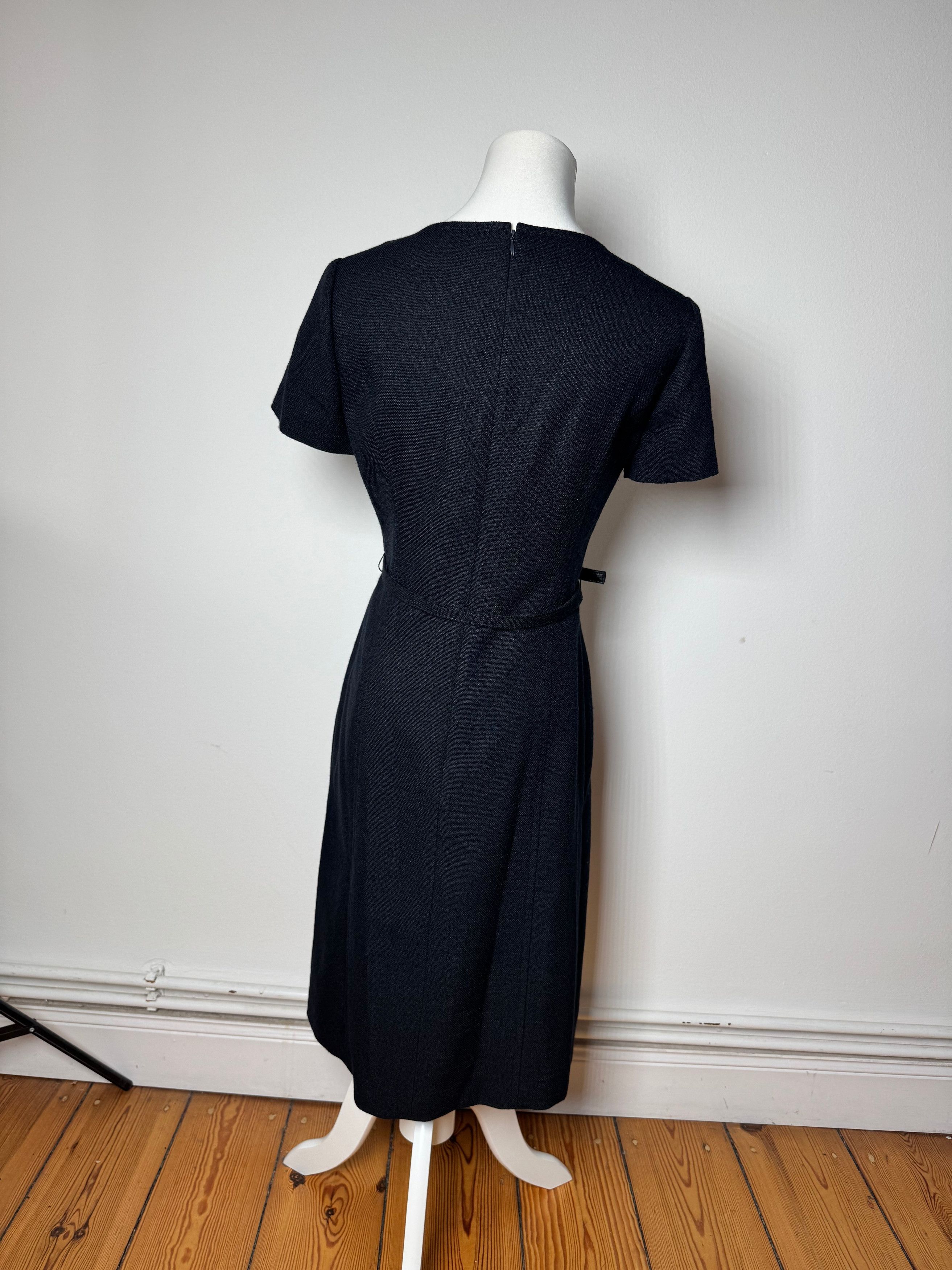 Courreges Vintage Dress Black 36/S Size S / US 4 / IT 40 - 3 Thumbnail