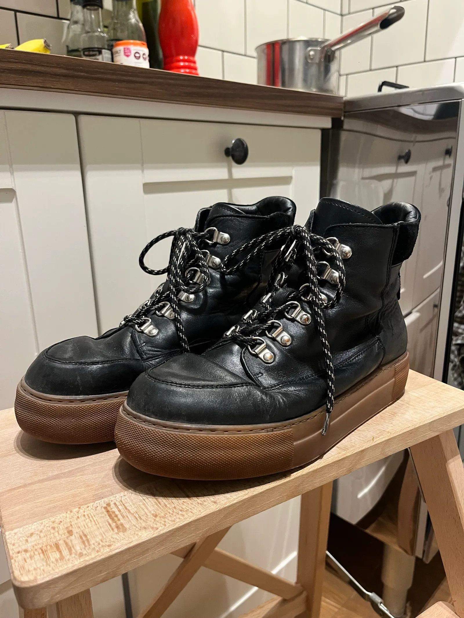 & Other Stories & Other Stories Lace up boots Size US 9 / IT 39 - 4 Thumbnail