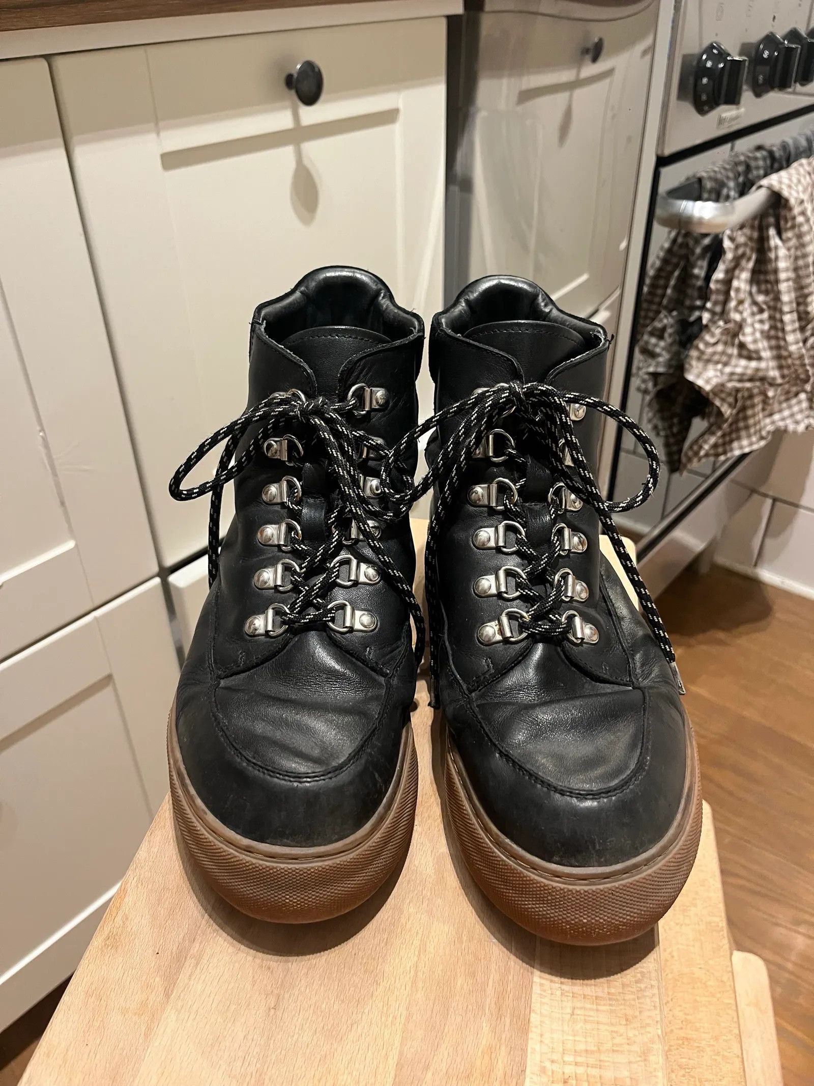 & Other Stories & Other Stories Lace up boots Size US 9 / IT 39 - 2 Thumbnail