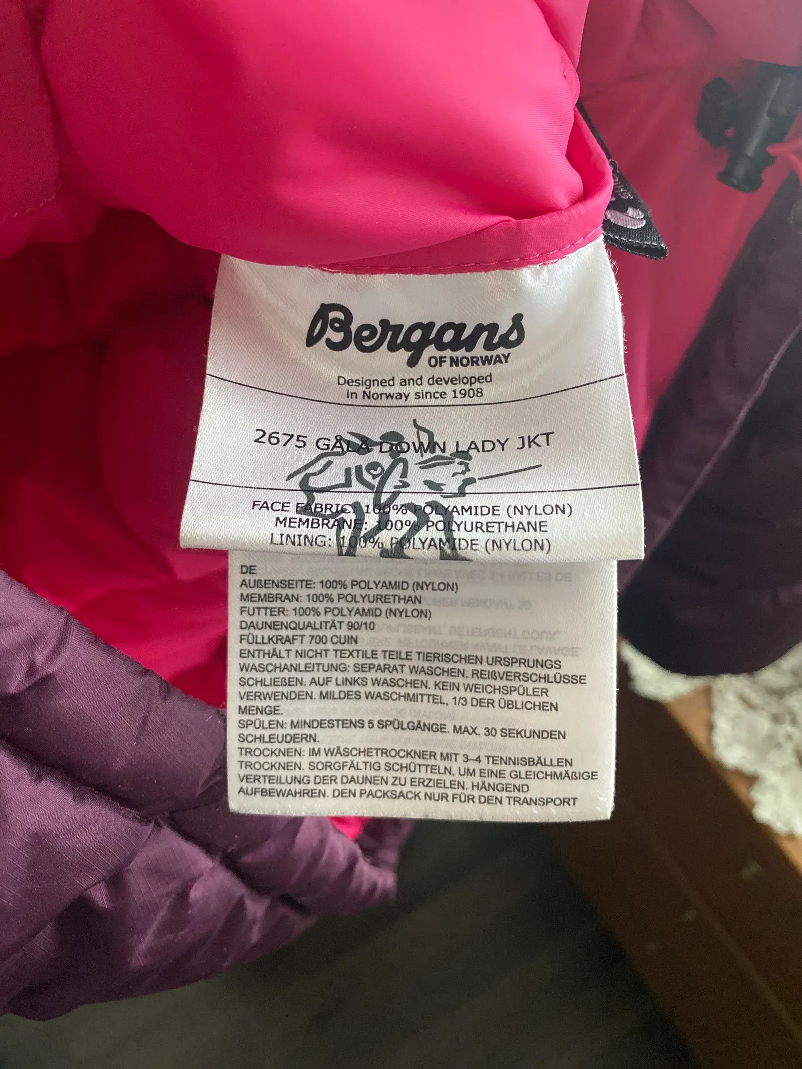 Bergans of Norway Bergans of Norway Gålå Down Jacket Size S / US 4 / IT 40 - 3 Thumbnail