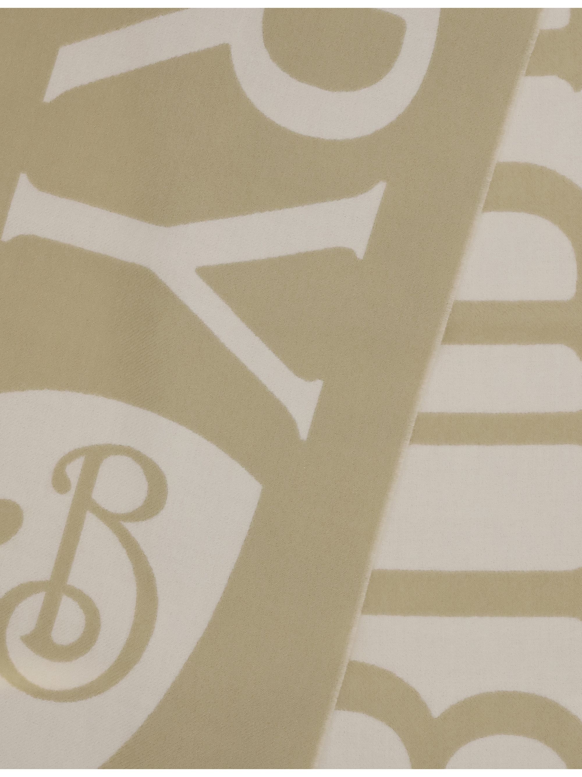 Burberry Logo wool Scarf Size ONE SIZE - 3 Thumbnail