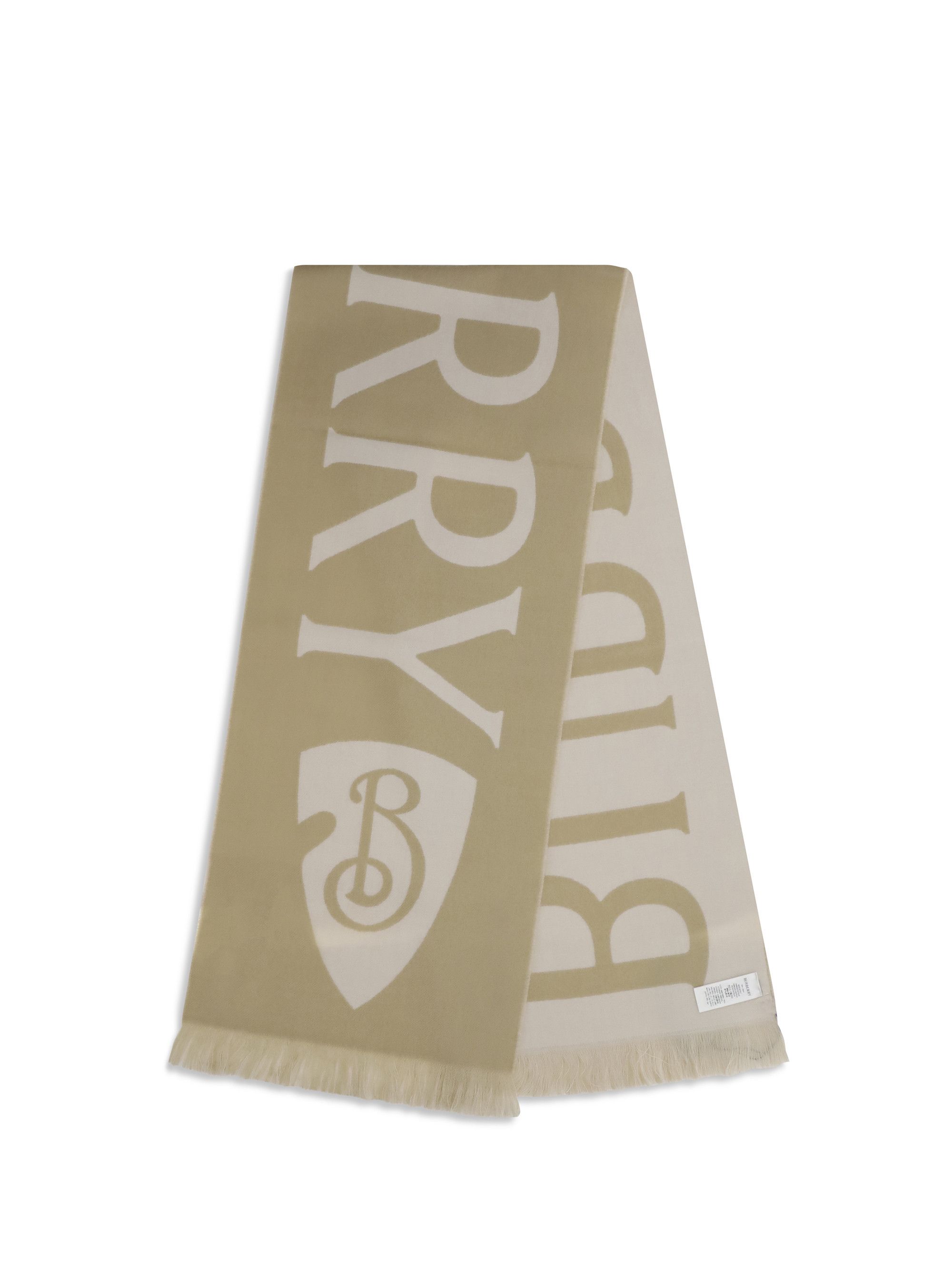 Burberry Logo wool Scarf Size ONE SIZE - 2 Thumbnail