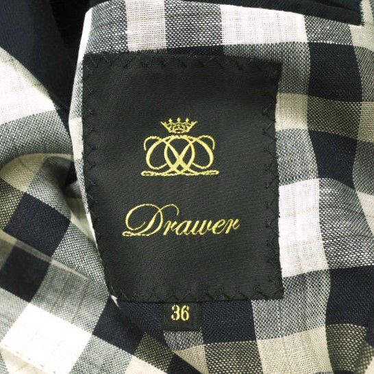 Other Other Drawer Loro Piana Linen Wool Tailored Jacket Natural Material Outerwear 6522-299-0567 DUTY FREE for USA Size ONE SIZE - 7 Thumbnail