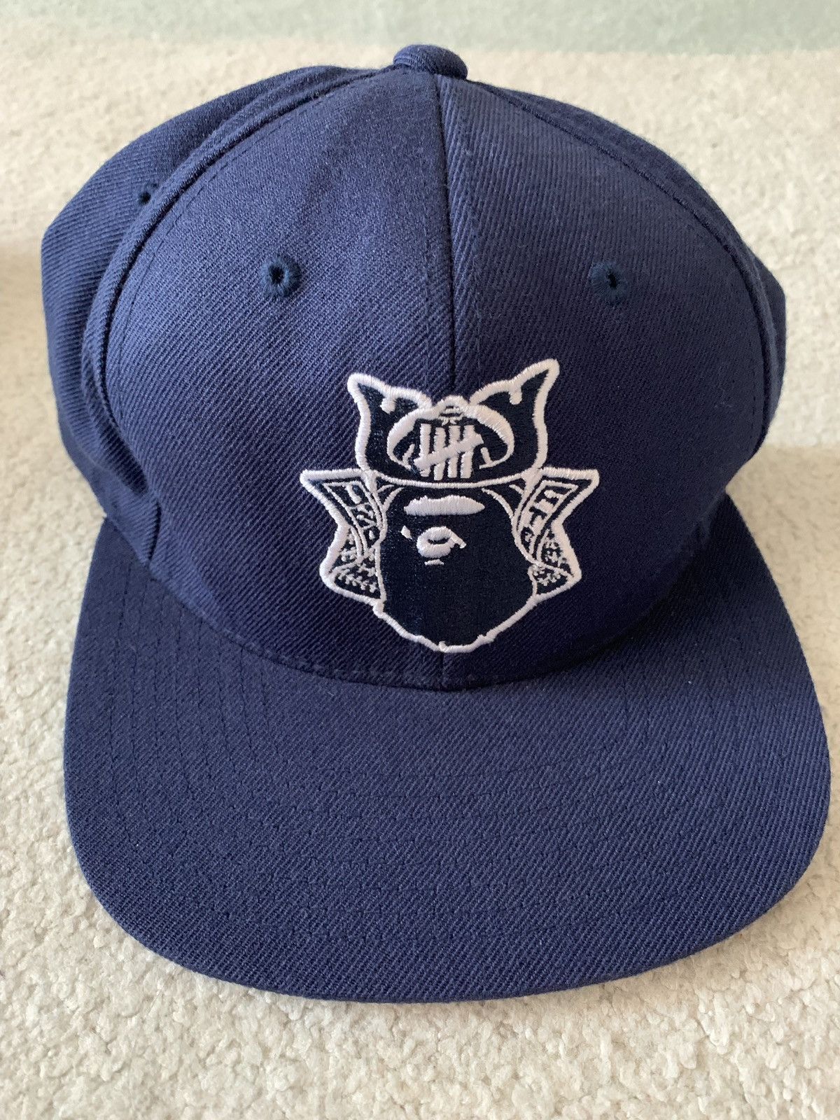 Bape Starter Undefeated Bape x undefeated x starter samurai cap Grailed