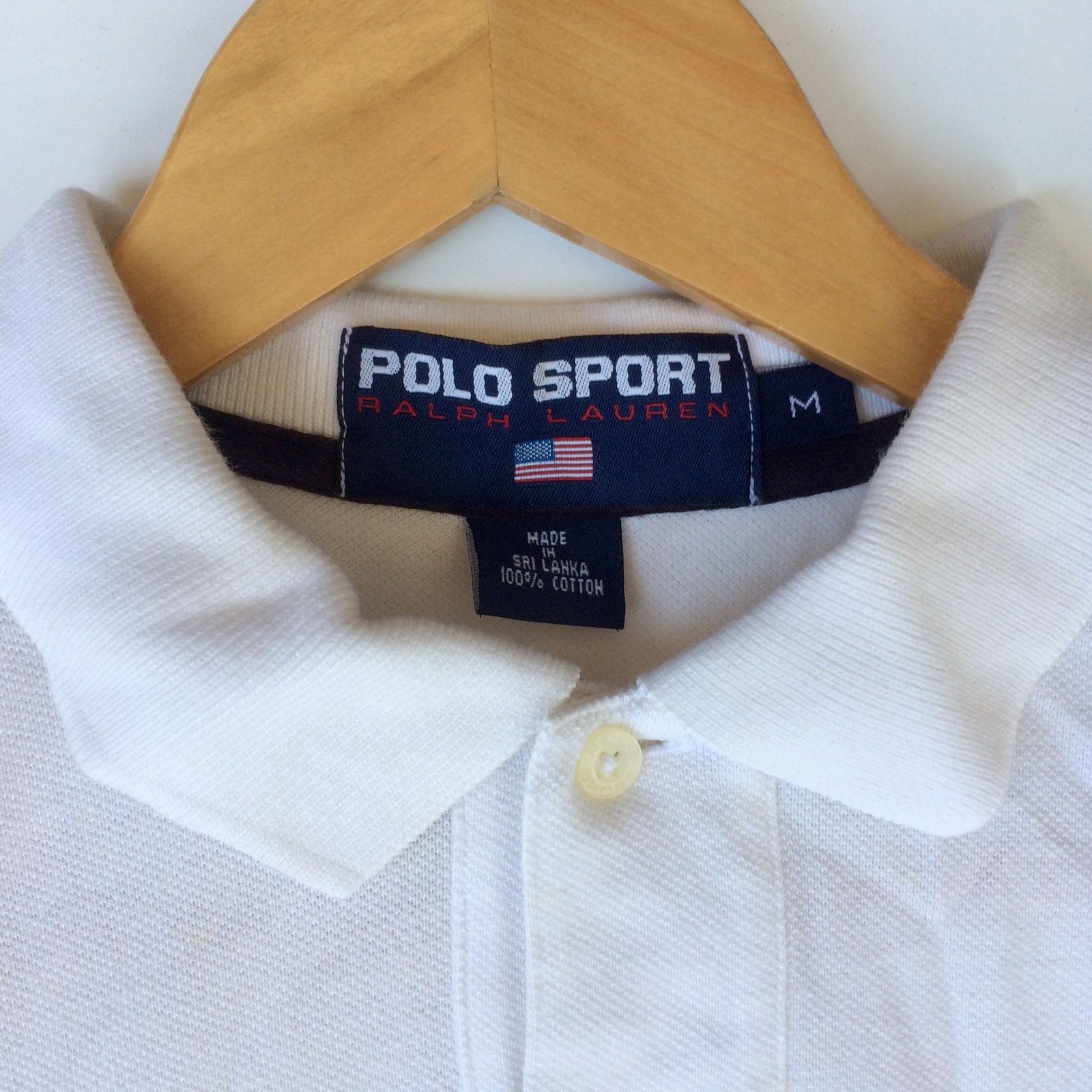 Polo Ralph Lauren Vintage Polo Sport Ralph Lauren Polo Shirt Size US M / EU 48-50 / 2 - 3 Thumbnail