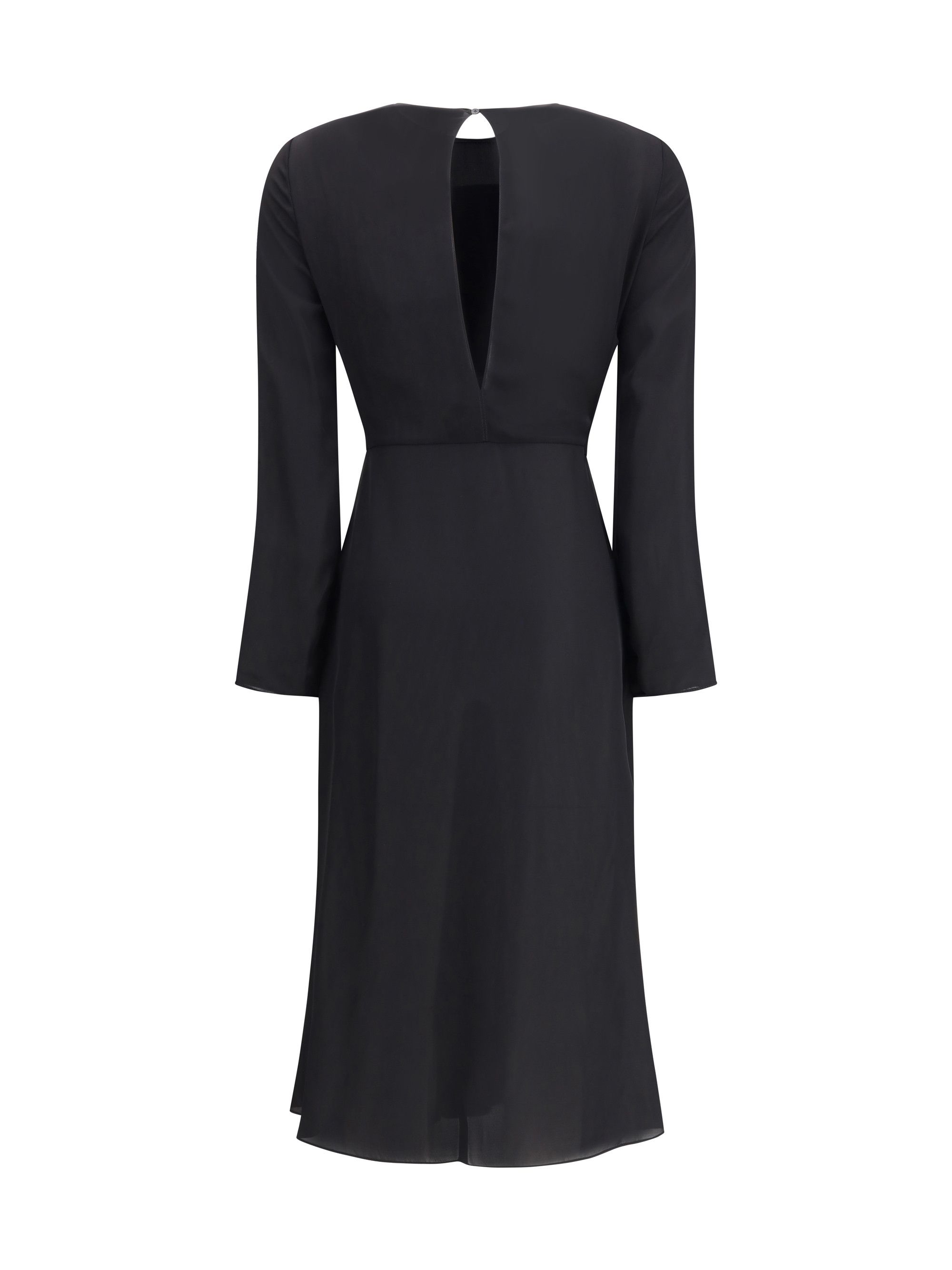 Alaia Draped Viscose Dress Size M / US 6-8 / IT 42-44 - 2 Thumbnail
