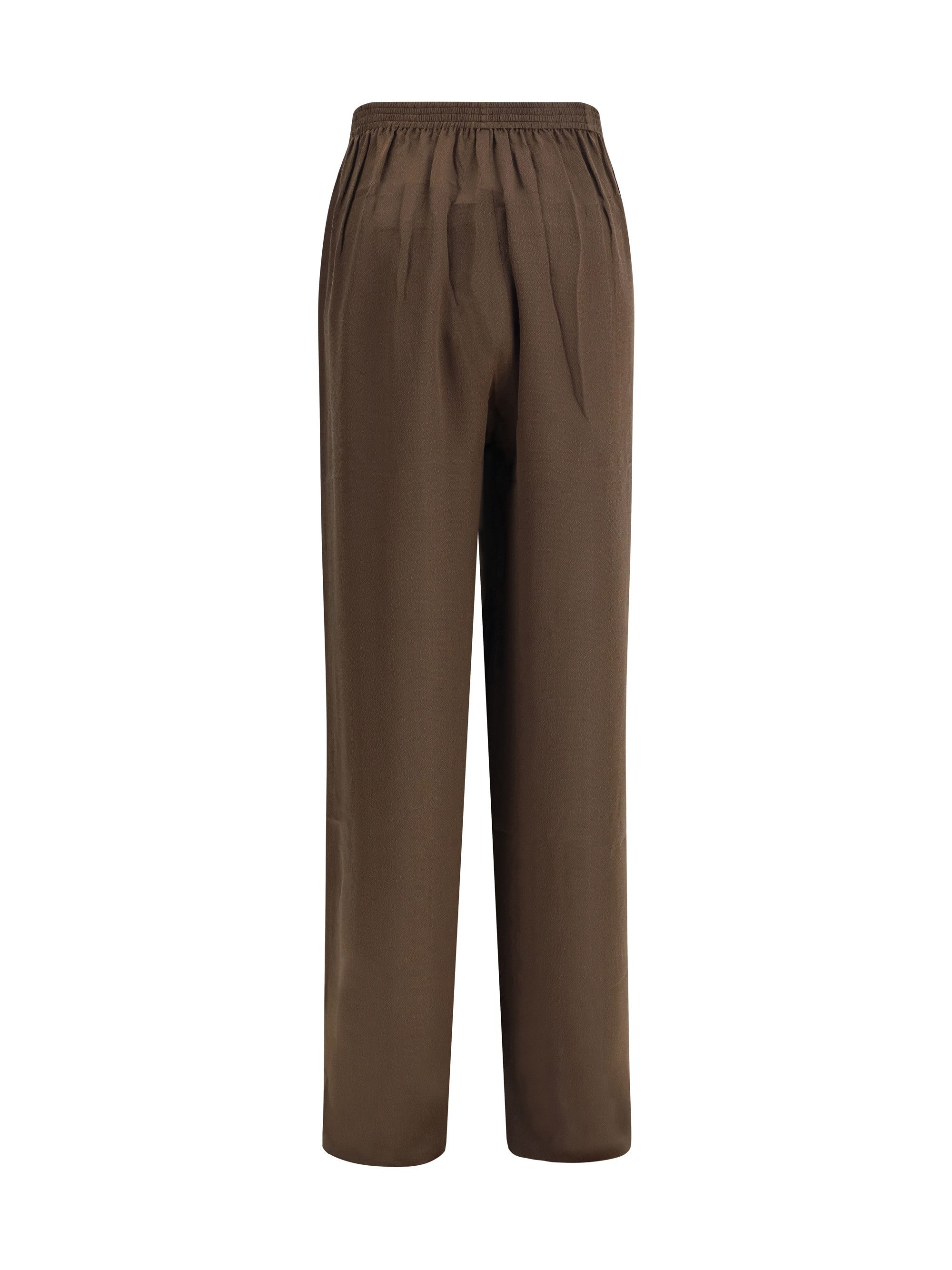 Petar Petrov Silk wide leg Pants Size 27" / US 4 / IT 40 - 2 Thumbnail