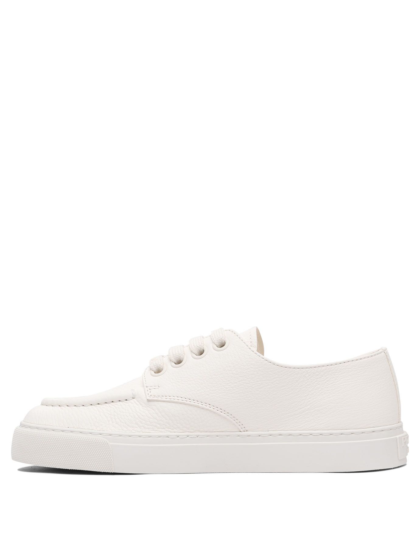 Prada Prada Leather Sneakers UK 6 Men - USA Duties Paid Size US 7 / EU 40 - 3 Thumbnail