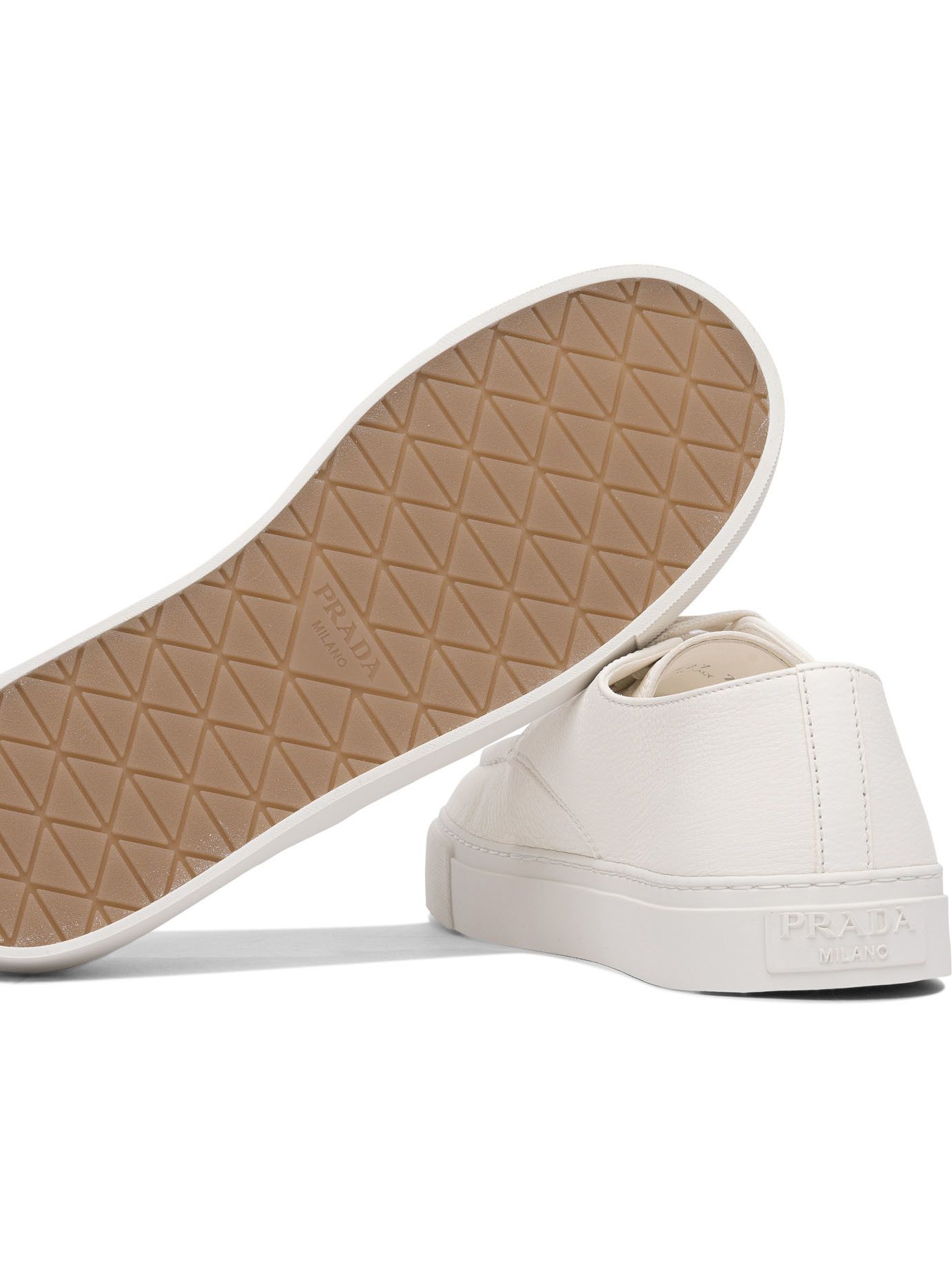 Prada Prada Leather Sneakers UK 6 Men - USA Duties Paid Size US 7 / EU 40 - 5 Thumbnail