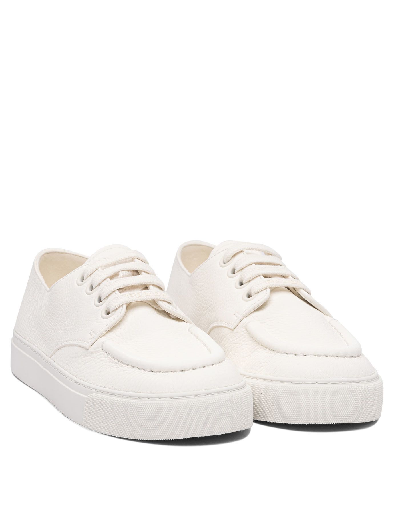 Prada Prada Leather Sneakers UK 6 Men - USA Duties Paid Size US 7 / EU 40 - 2 Thumbnail