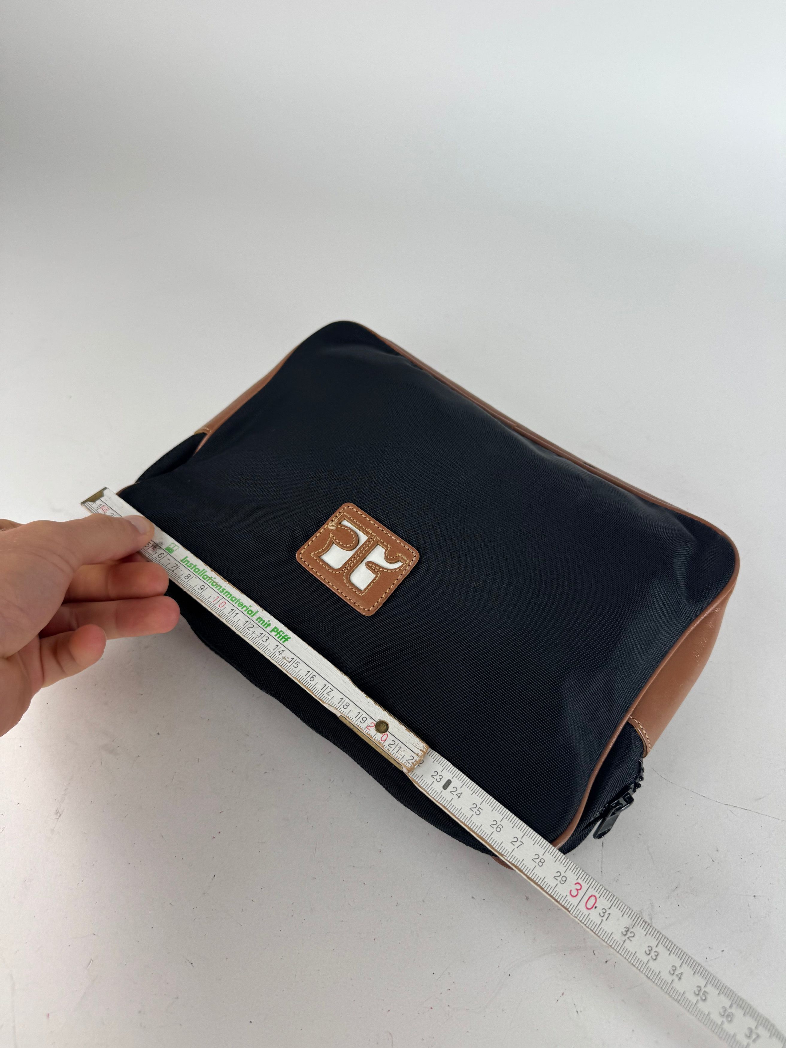 Courreges Vintage Clutch Black Brown Size ONE SIZE - 9 Thumbnail