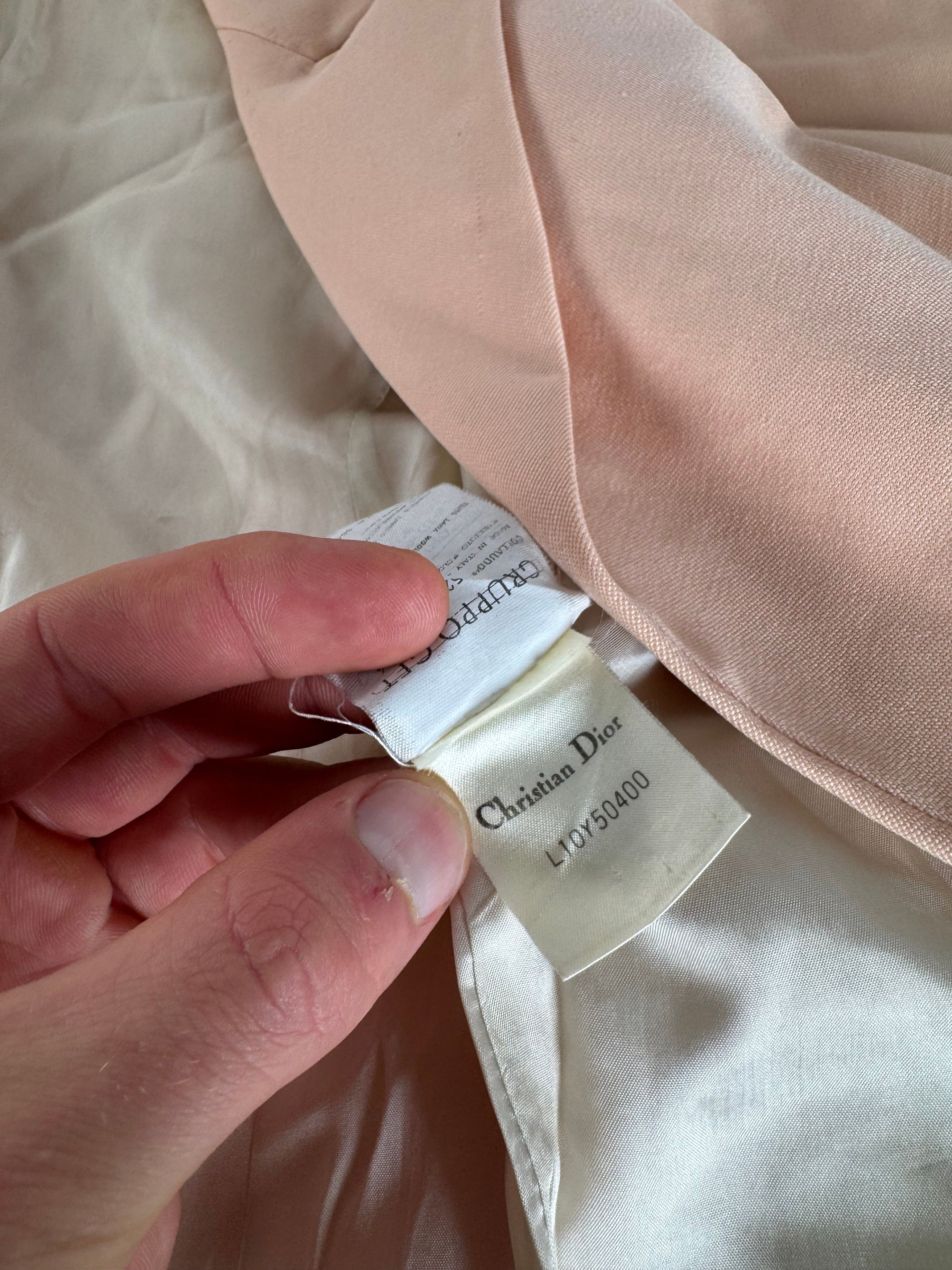 Dior Vintage Blazer/Trenchcoat M Rose Size M / US 6-8 / IT 42-44 - 13 Thumbnail