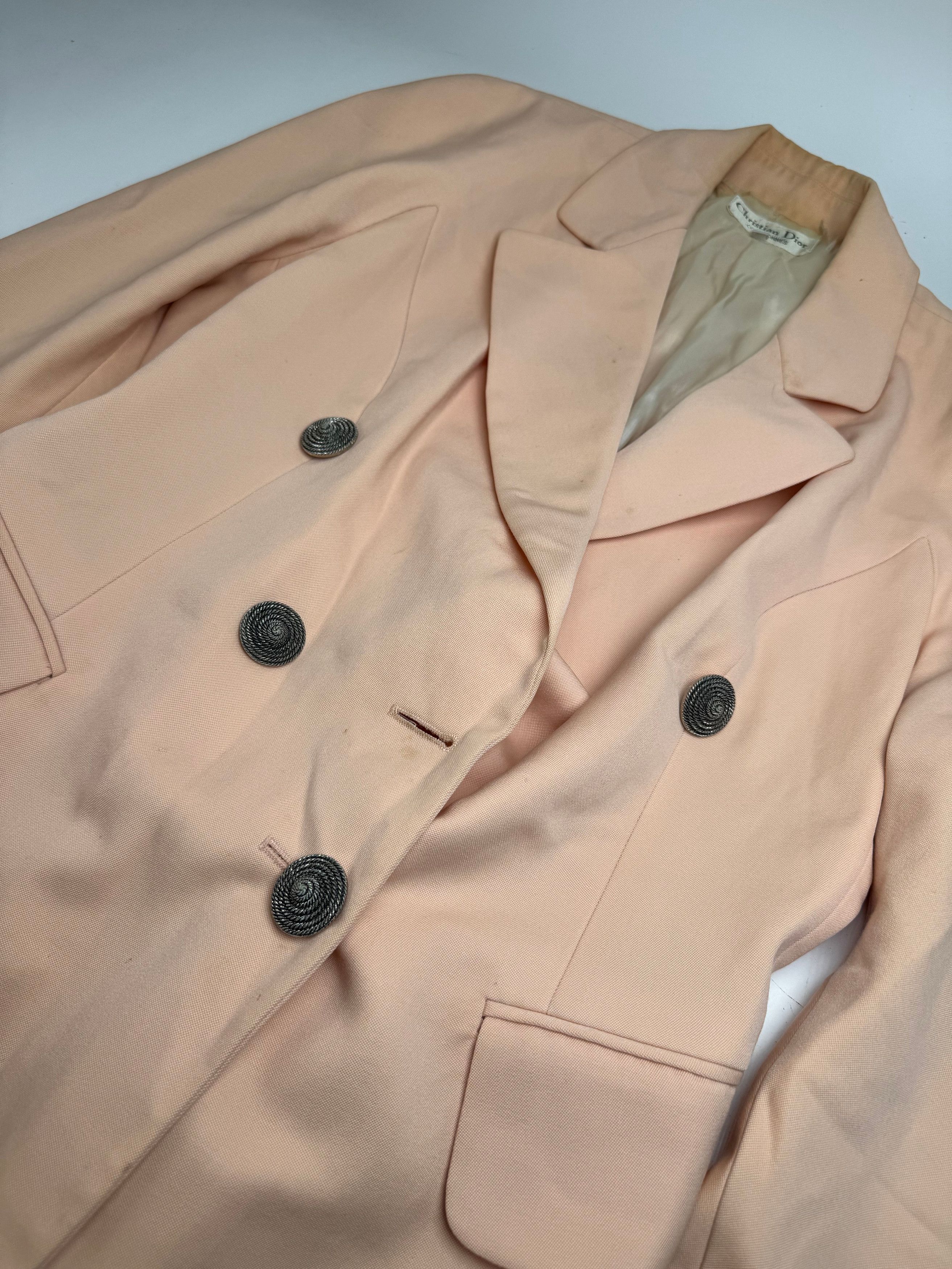Dior Vintage Blazer/Trenchcoat M Rose Size M / US 6-8 / IT 42-44 - 5 Thumbnail
