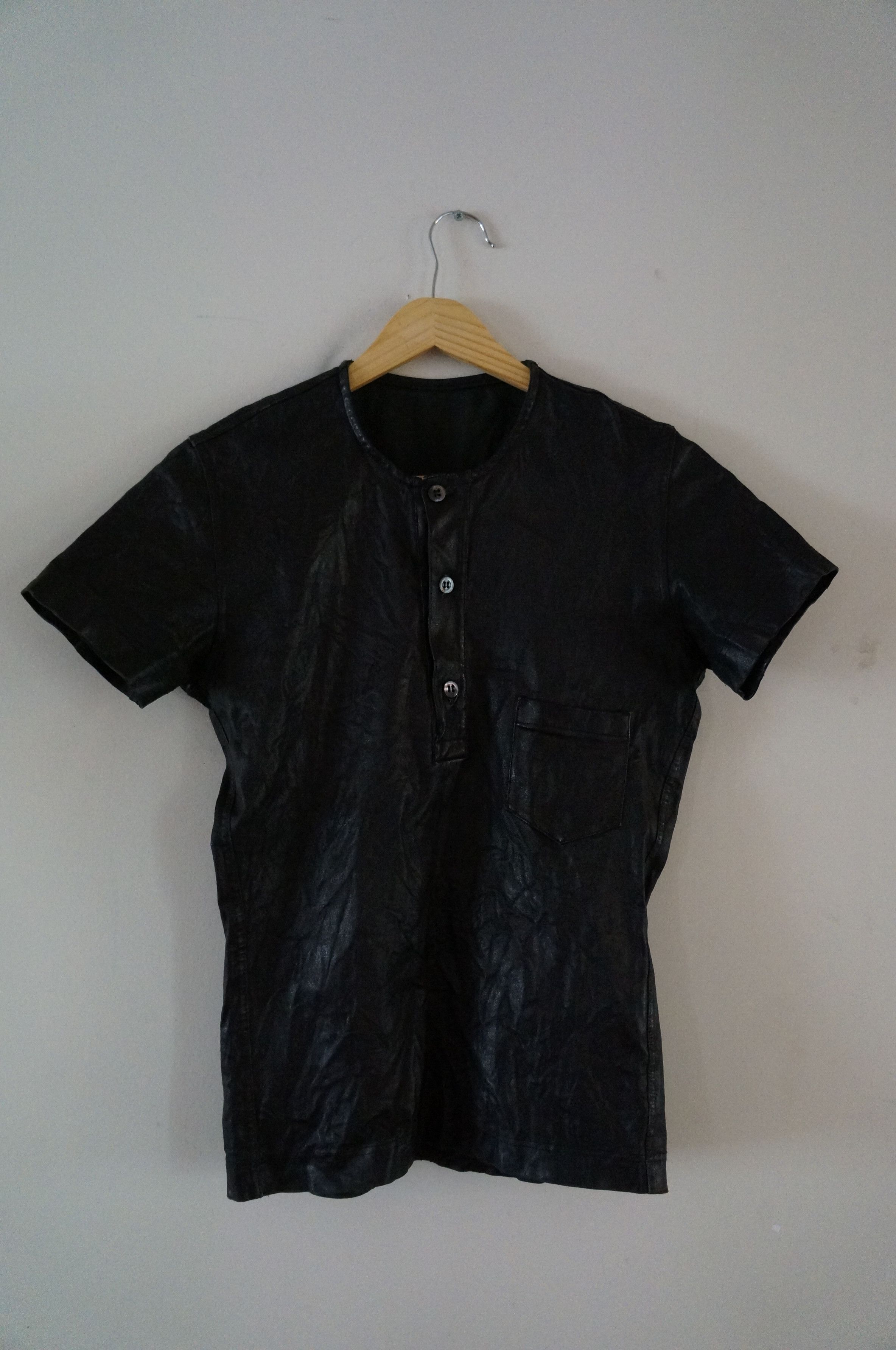 Stretch Leather Tee