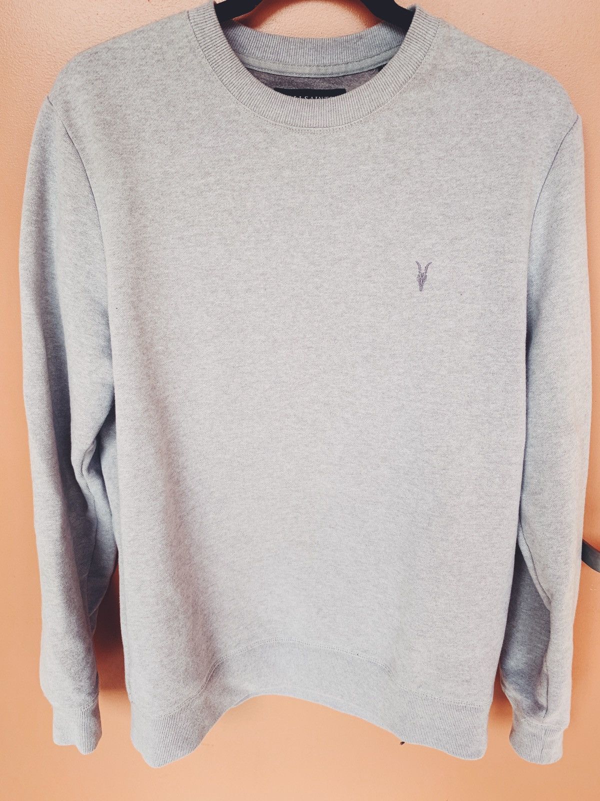 Allsaints All Saints Raven Crew Small Sweatshirt Size US S / EU 44-46 / 1 - 1 Thumbnail