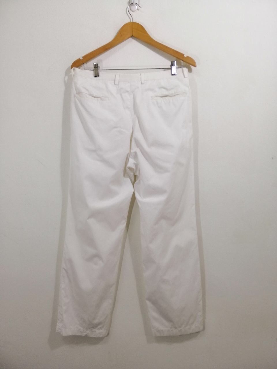 Givenchy Givenchy Paris Trousers Cotton Pants White Color Design 16 Size US 31 - 2 Thumbnail