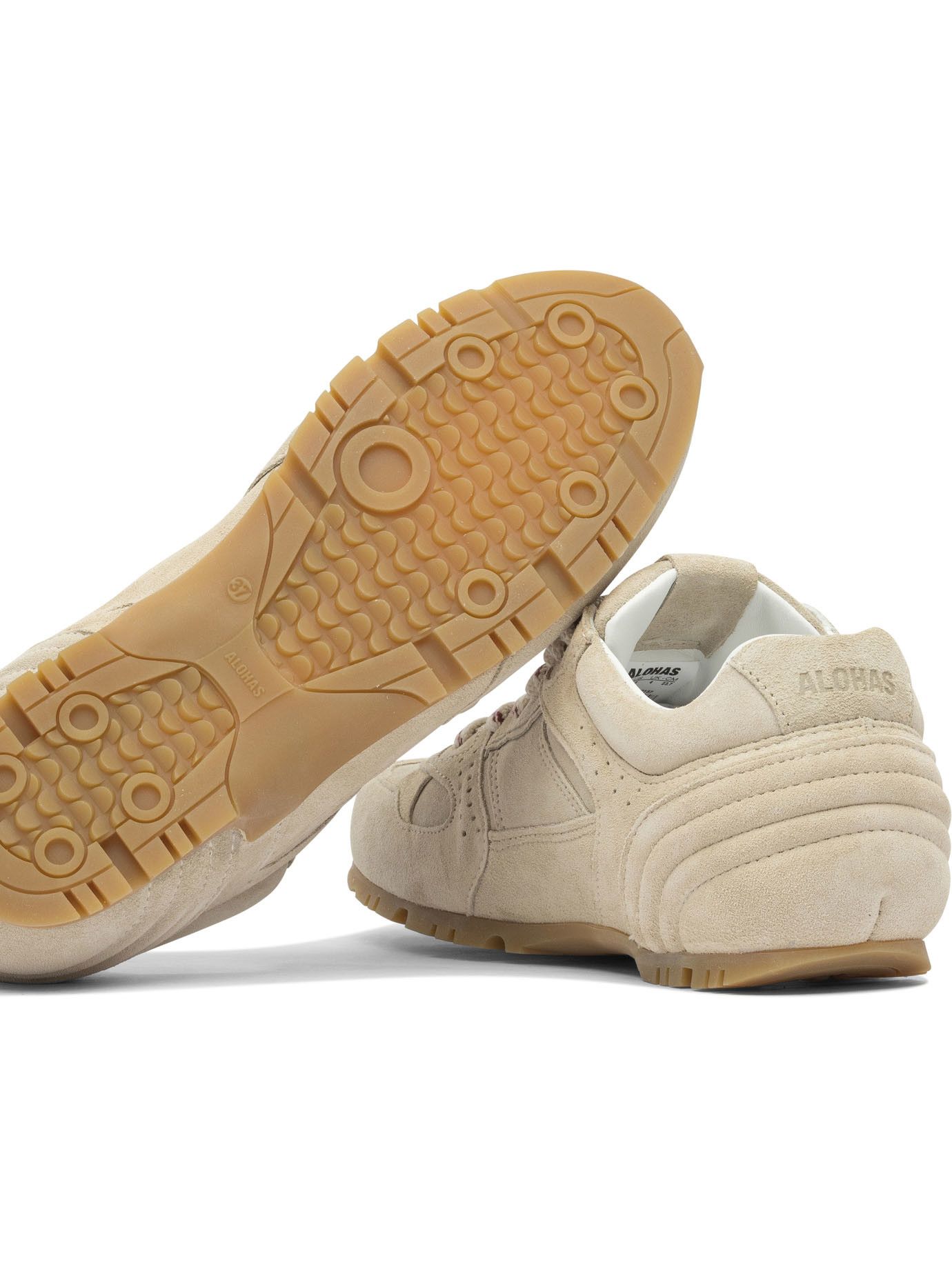 ALOHAS Alohas Tb.56 Suede Cream Leather Sneakers IT 39 Women - USA Duties Paid Size US 9 / IT 39 - 5 Thumbnail