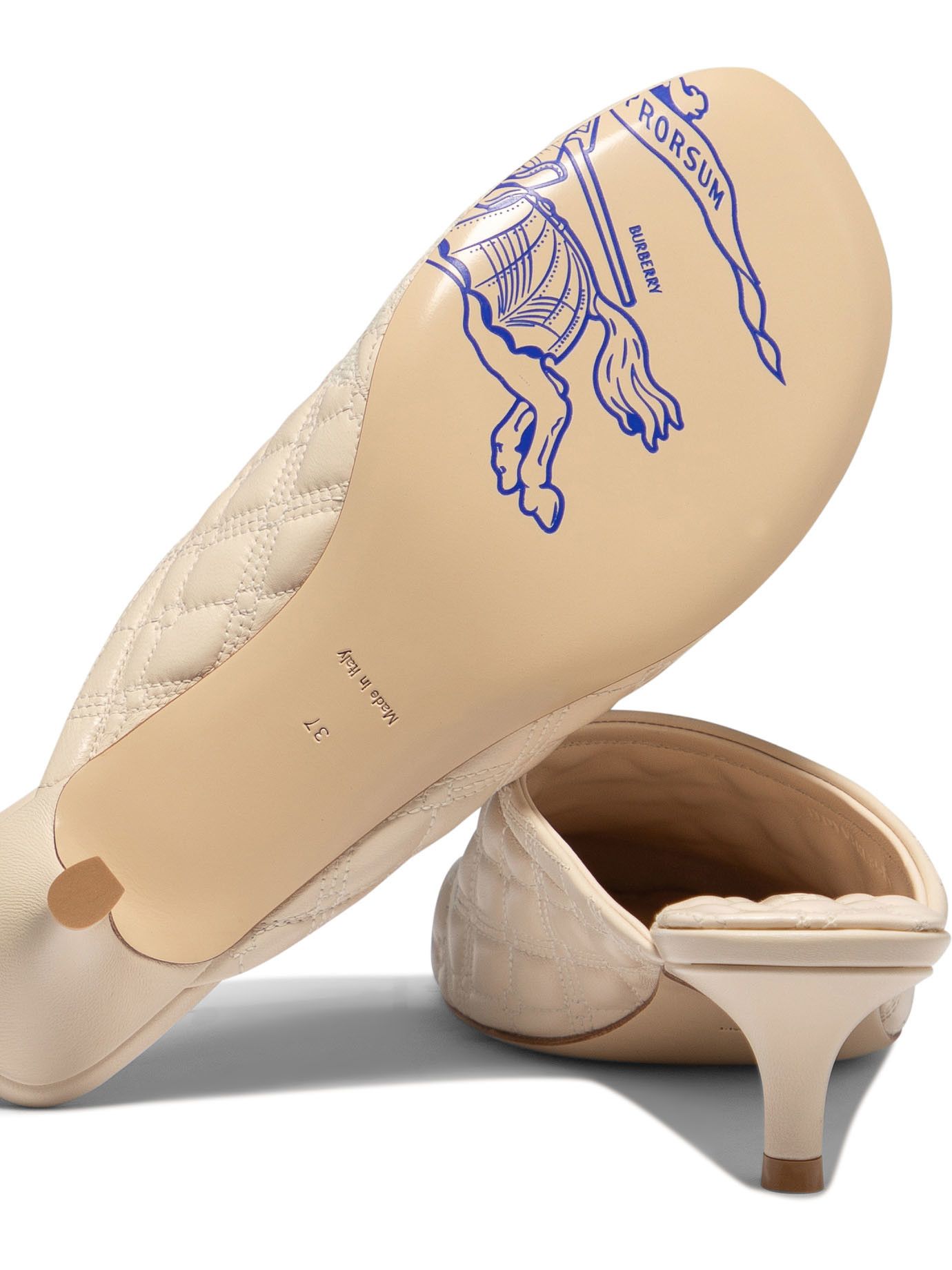Burberry Sadler Mules 45 Mm IT 37 Women - USA Duties Paid