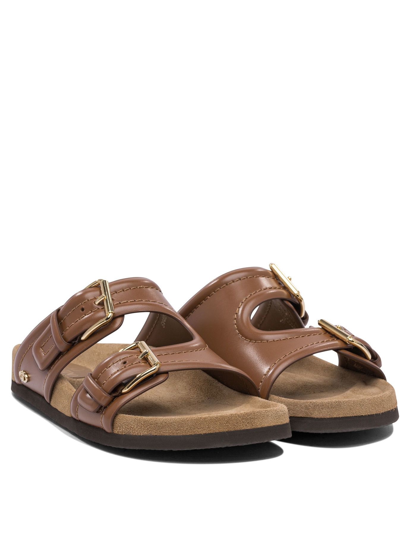 Valentino Valentino Garavani Sandali In Pelle Con Logo Vlogo IT 40 Women - USA Duties Paid Size US 10 / IT 40 - 2 Thumbnail