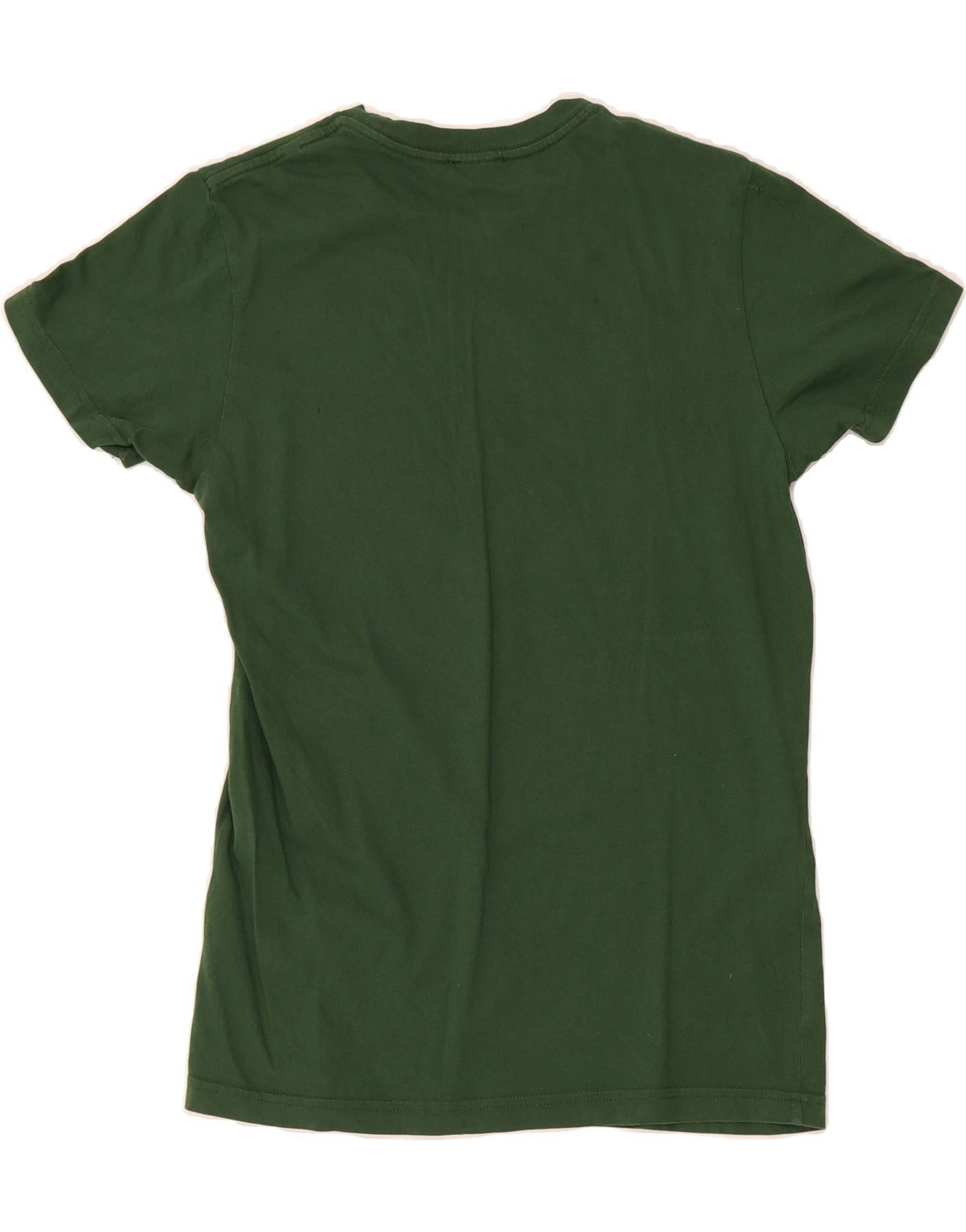 Diesel Boys Graphic T-Shirt Top 13-14 Years Green Cotton Size L / US 10 / IT 46 - 2 Thumbnail