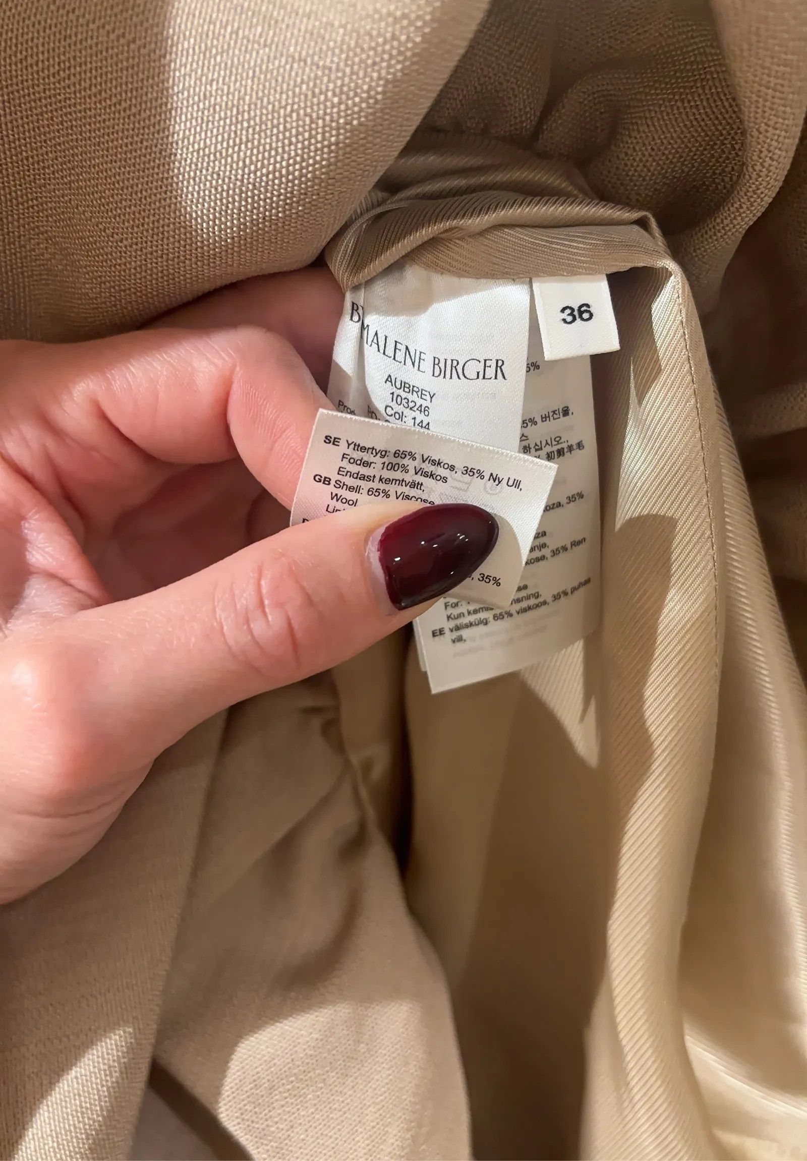By Malene Birger By Malene Birger Aubrey Skirt Size 26" / US 2 / IT 38 - 4 Thumbnail