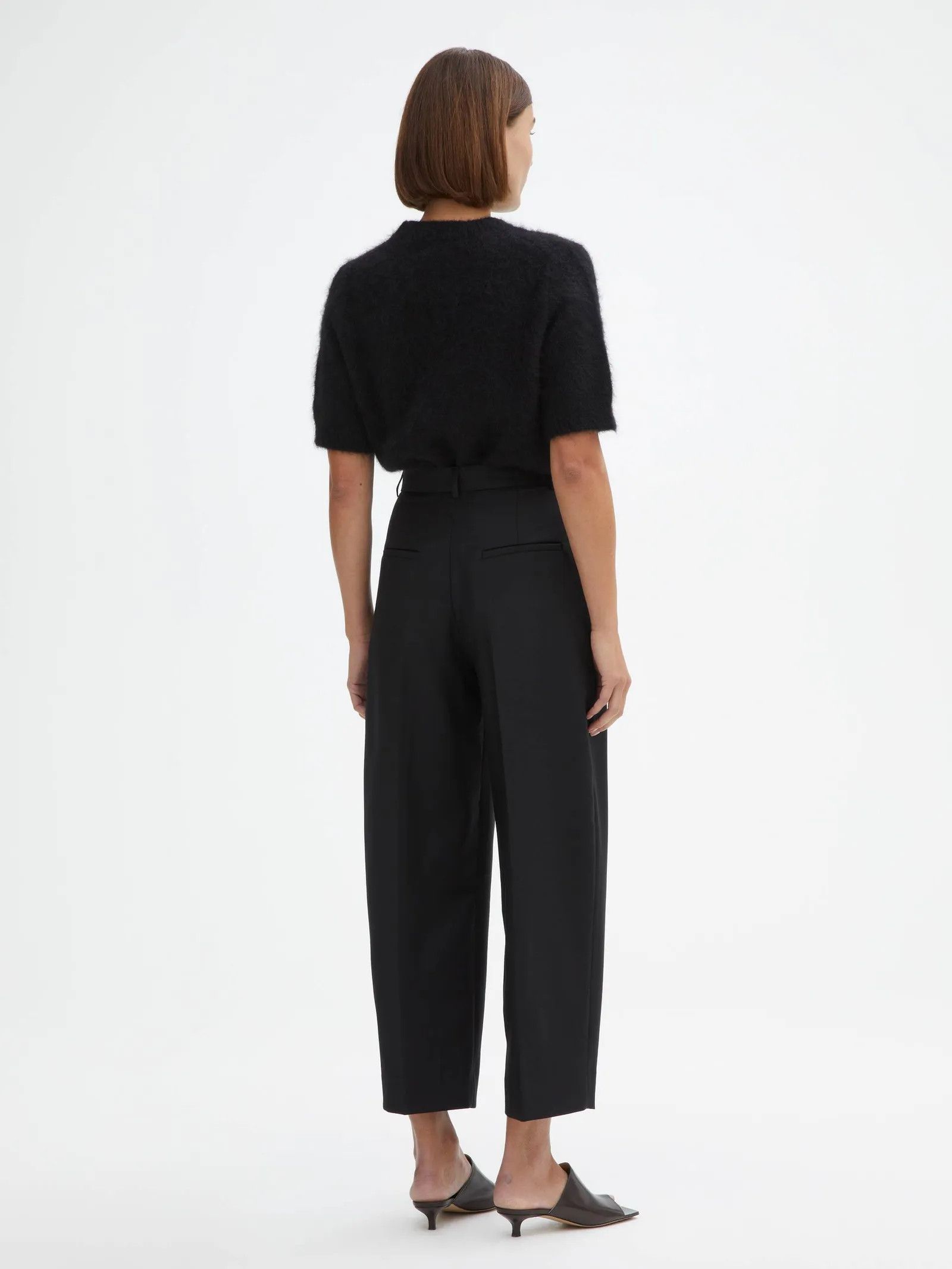Dagmar Dagmar Wide suit trousers cropped Pants Size 24" / US 00 / IT 34 - 5 Thumbnail
