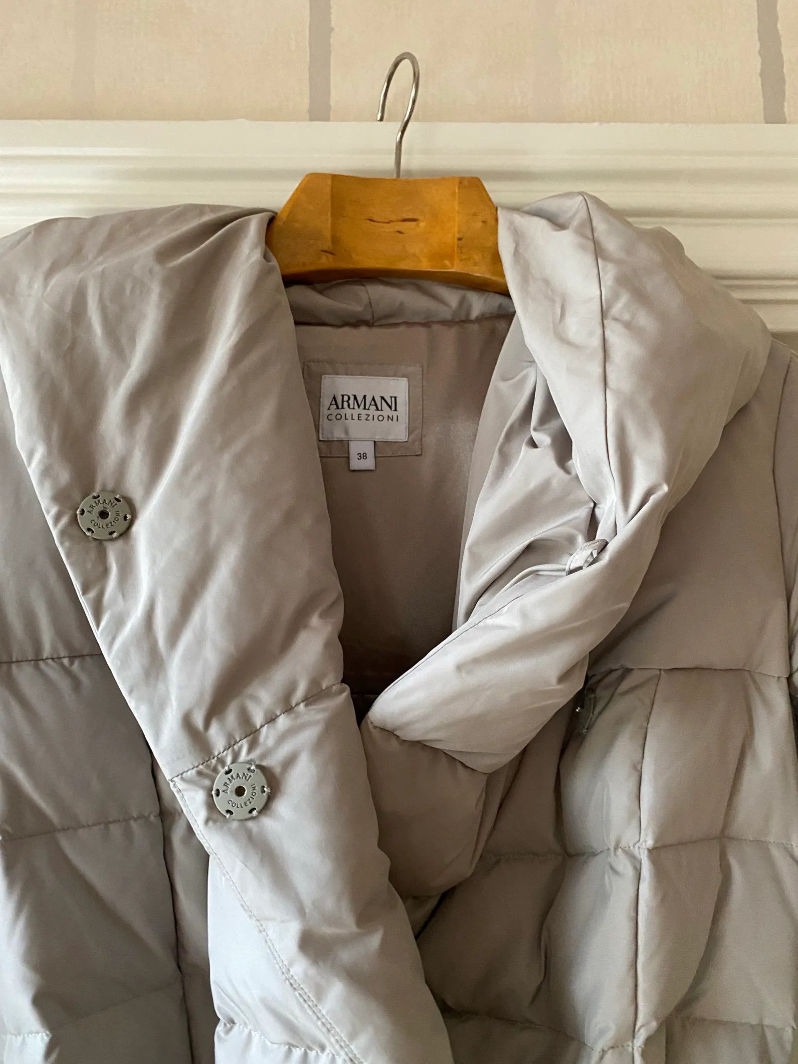 Armani Armani Collezioni Down Jacket Size XS / US 0-2 / IT 36-38 - 2 Thumbnail