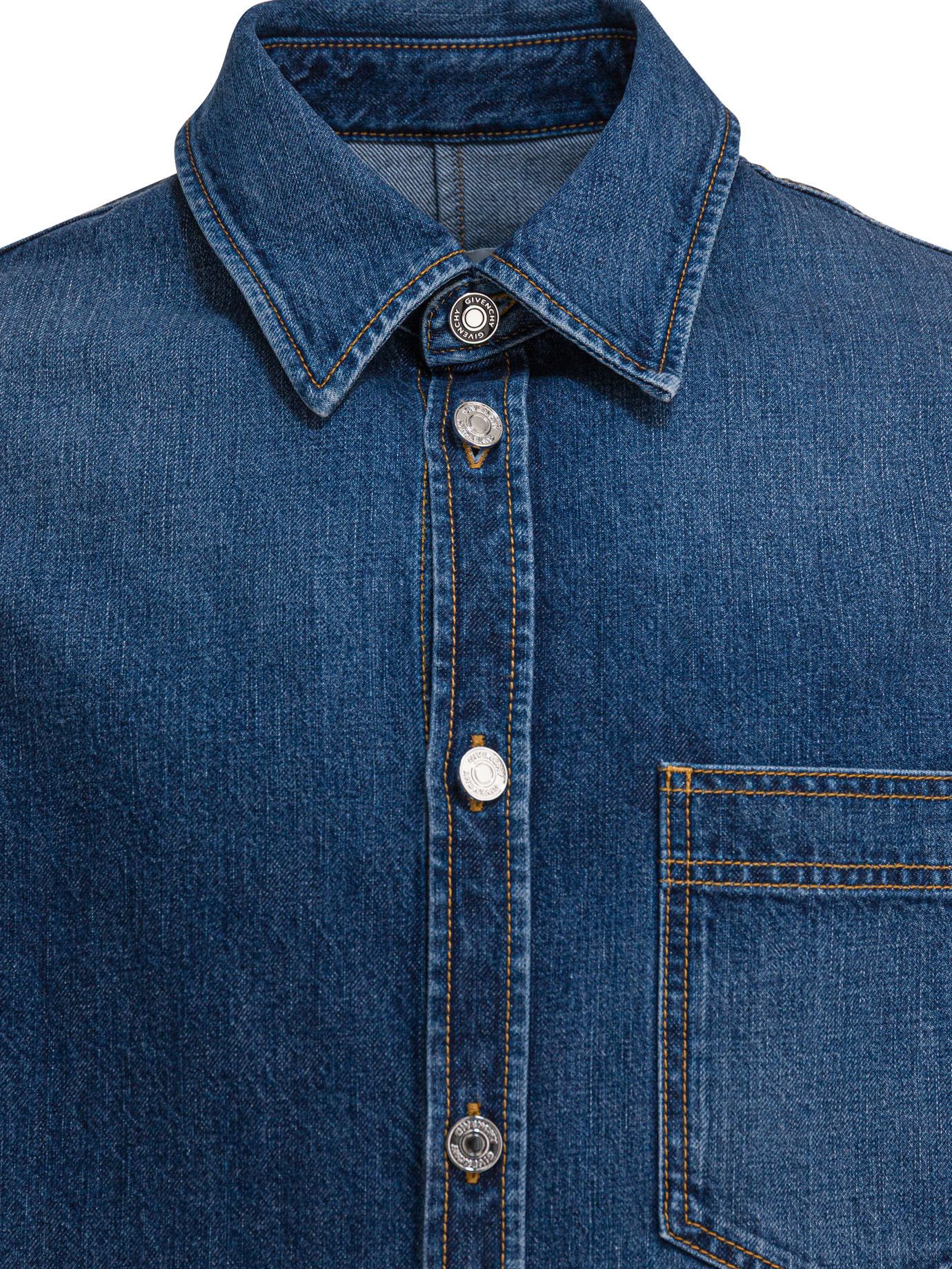 Givenchy Givenchy Denim Overshirt tag size M Men - USA Duties Paid Size US M / EU 48-50 / 2 - 3 Thumbnail