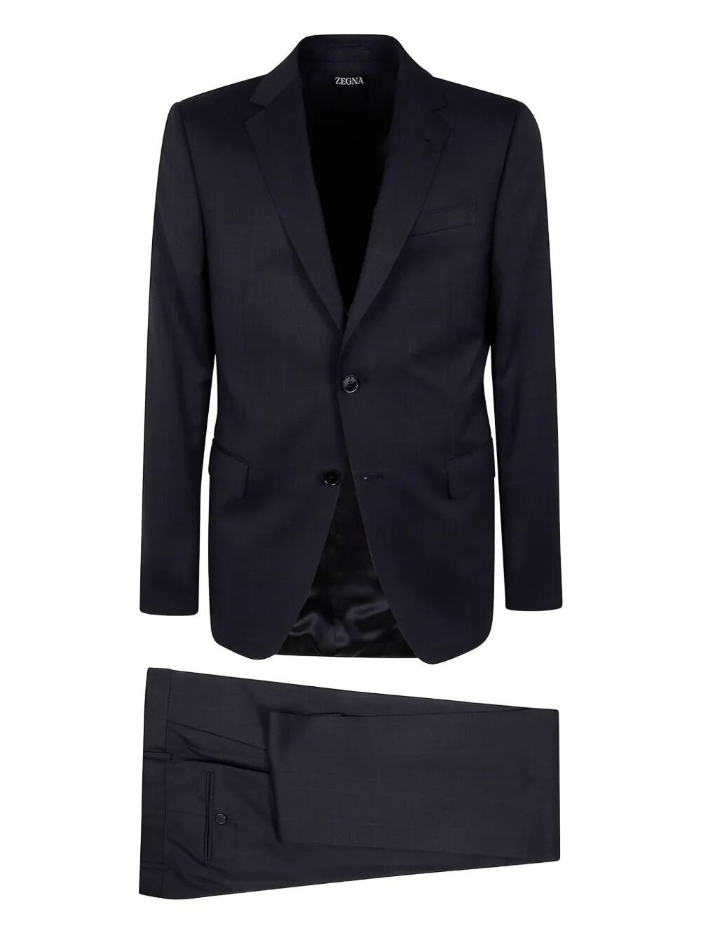 Ermenegildo Zegna PURE WOOL SUIT Size US XL / EU 56 / 4 - 4 Thumbnail