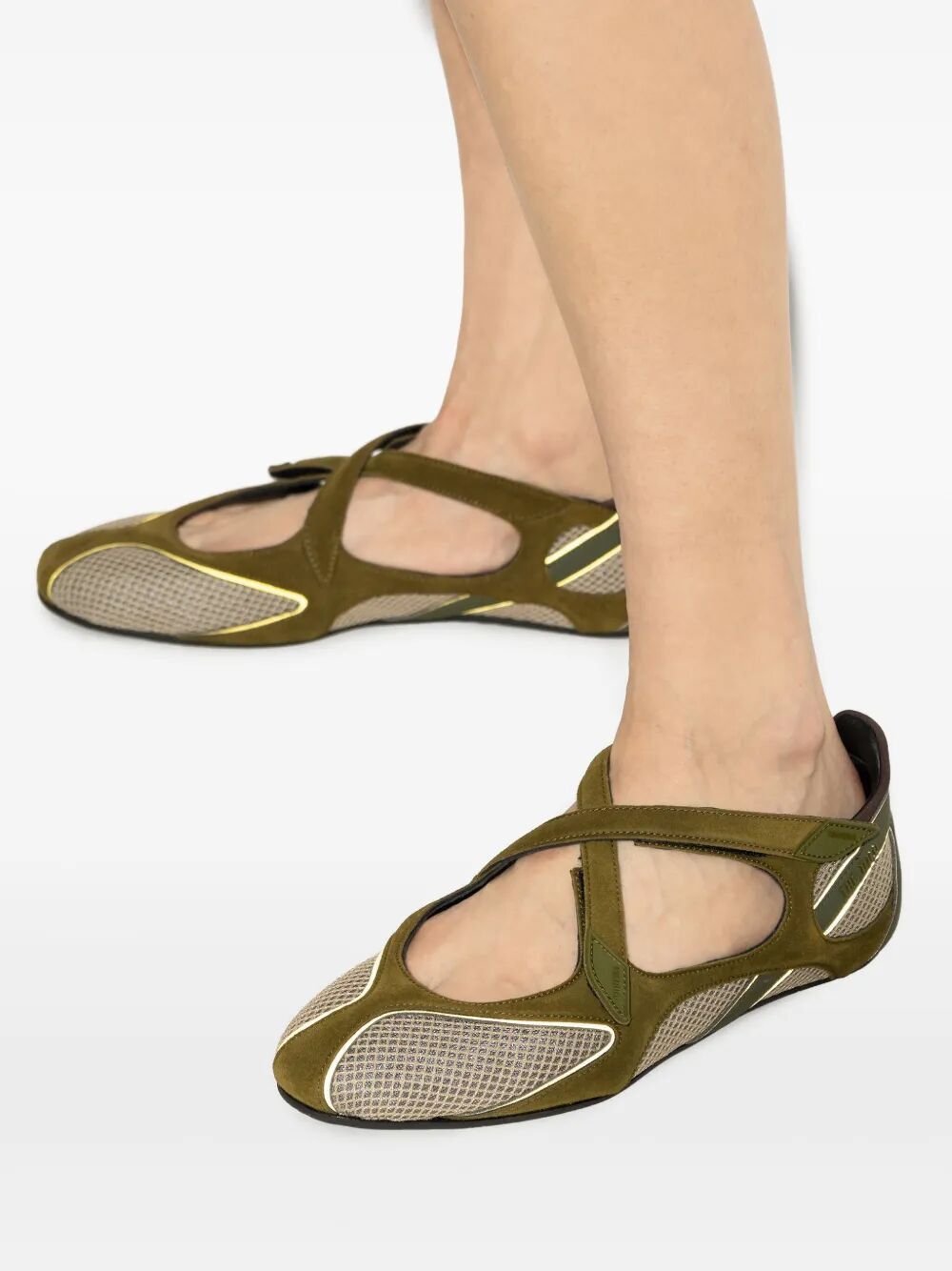 The Attico "FLOOR01" BALLERINA FLAT Size US 7 / IT 37 - 3 Thumbnail