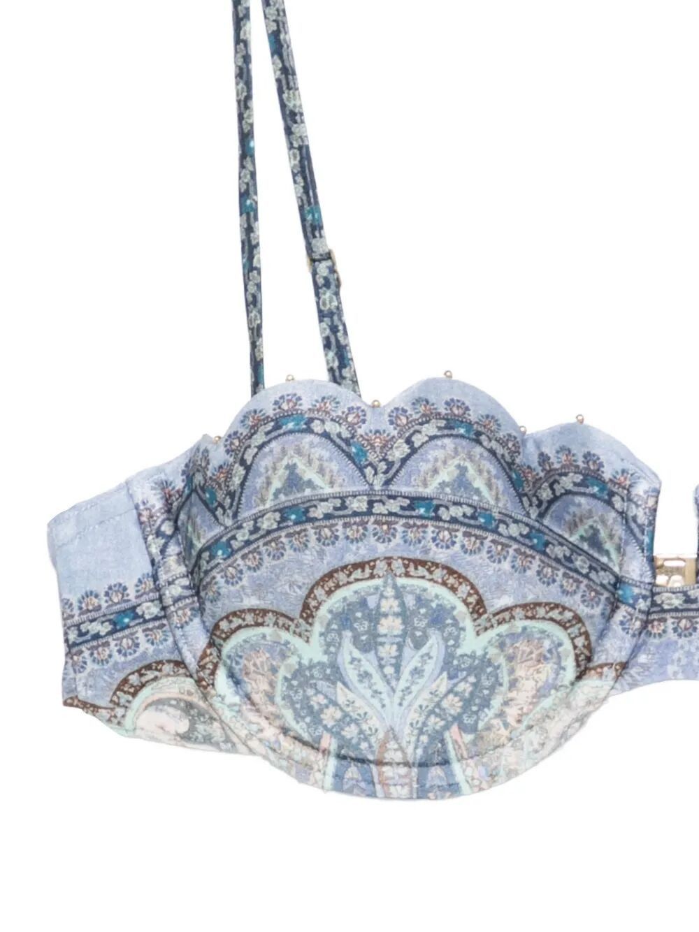 Zimmermann "WANDERLUST" SCALLOP BALCONETTE Size S / US 4 / IT 40 - 3 Thumbnail